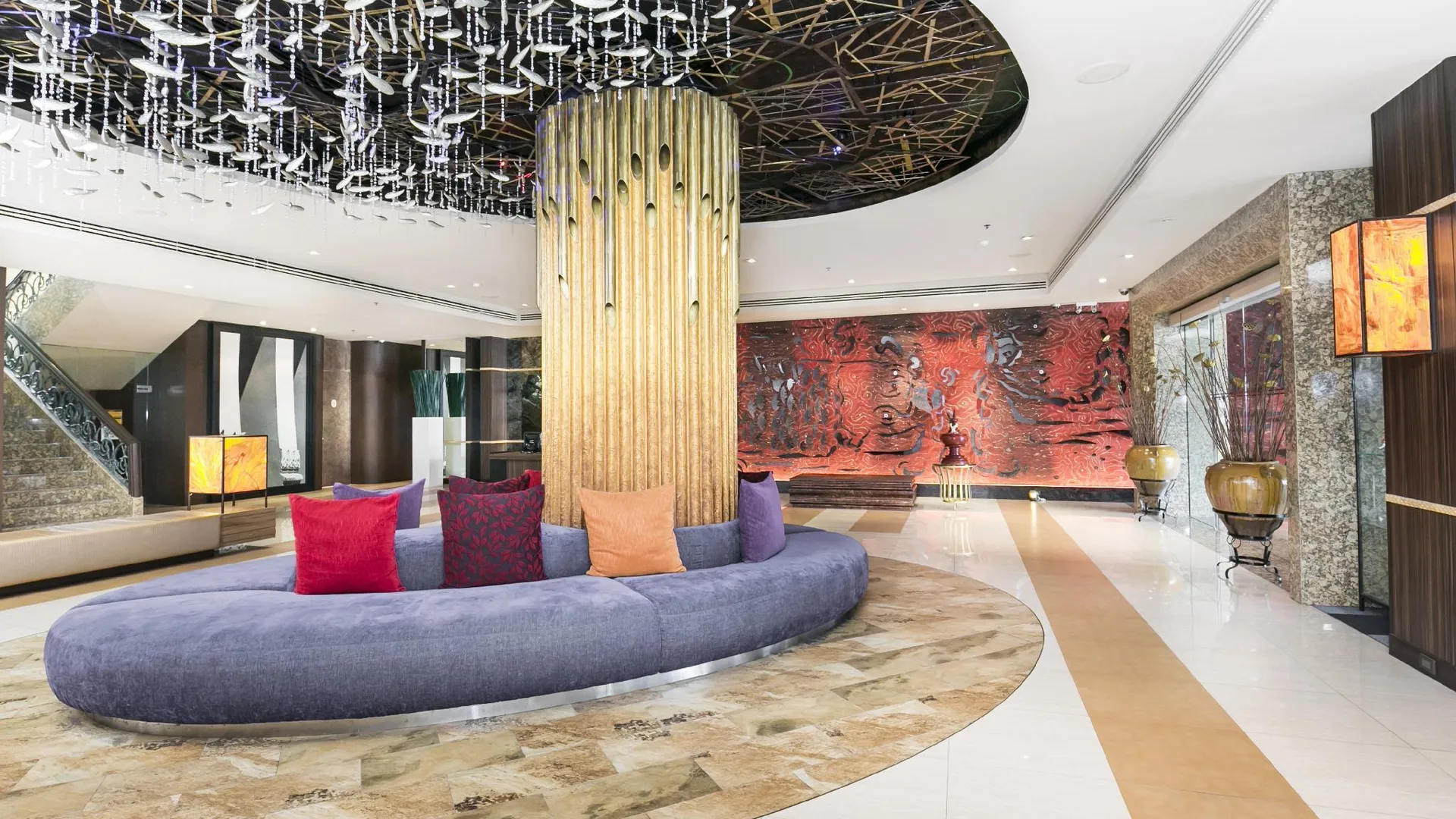 방콕 통타라 리버뷰 호텔 4성급 호텔 로비