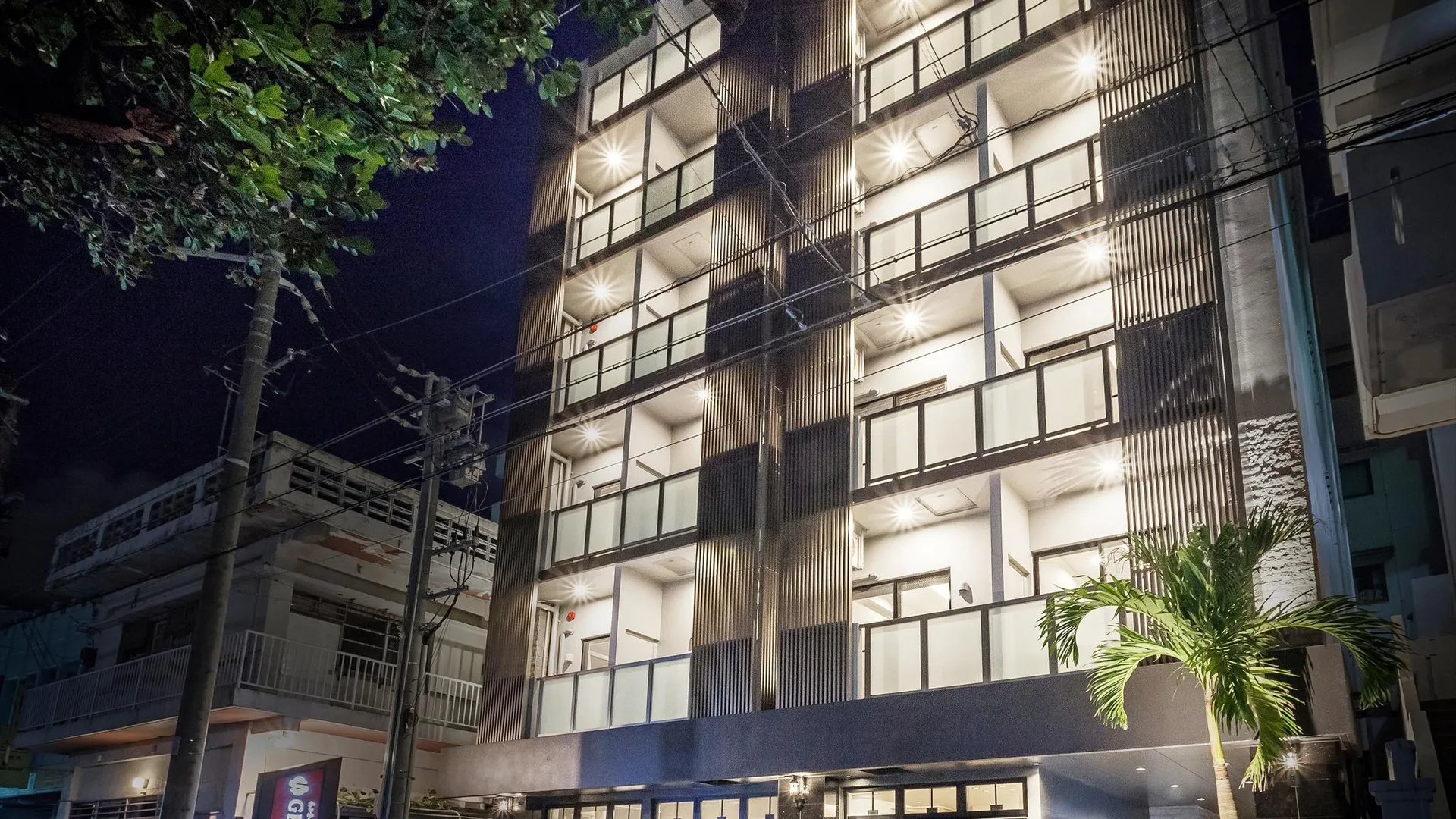 오키나와 본섬 나하의 스튜디오 아파트먼트 (20m², 프라이빗 욕실 1개) 4성급 게스트하우스 객실