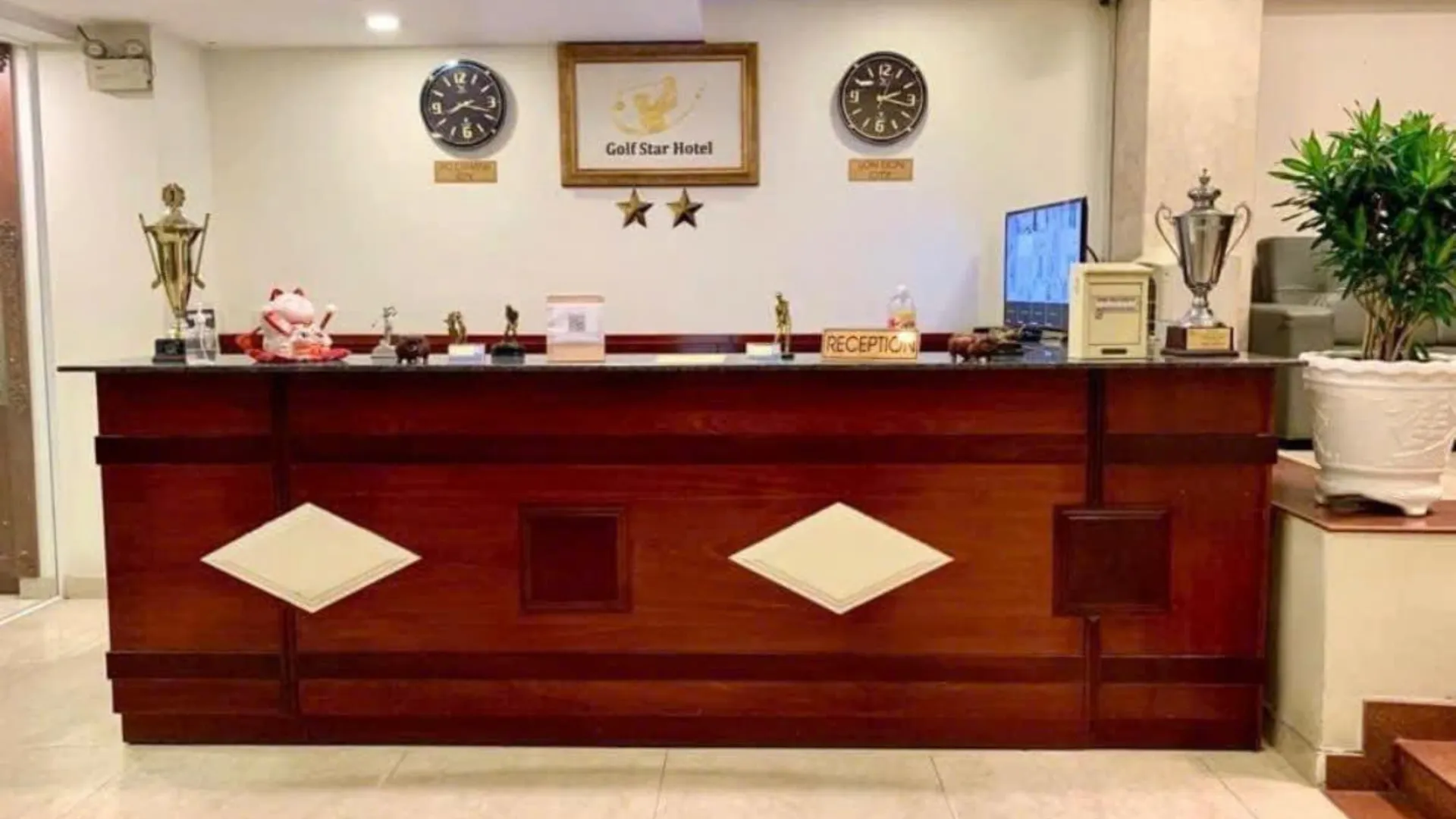 호치민 골프 스타 호텔 2성급 호텔 전망