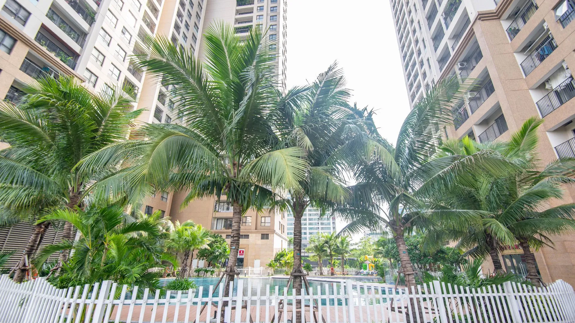 하노이 빈홈 디캐피탈 아파트먼트 5성급 호텔 수영장