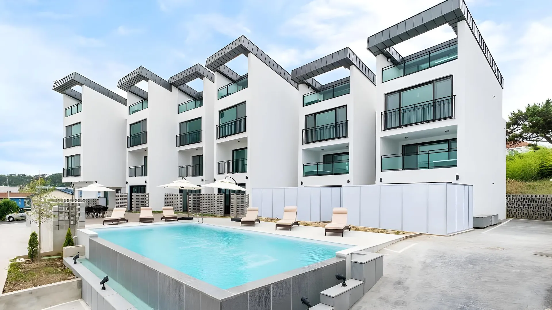 울산 바담 풀빌라 3성급 게스트하우스 객실