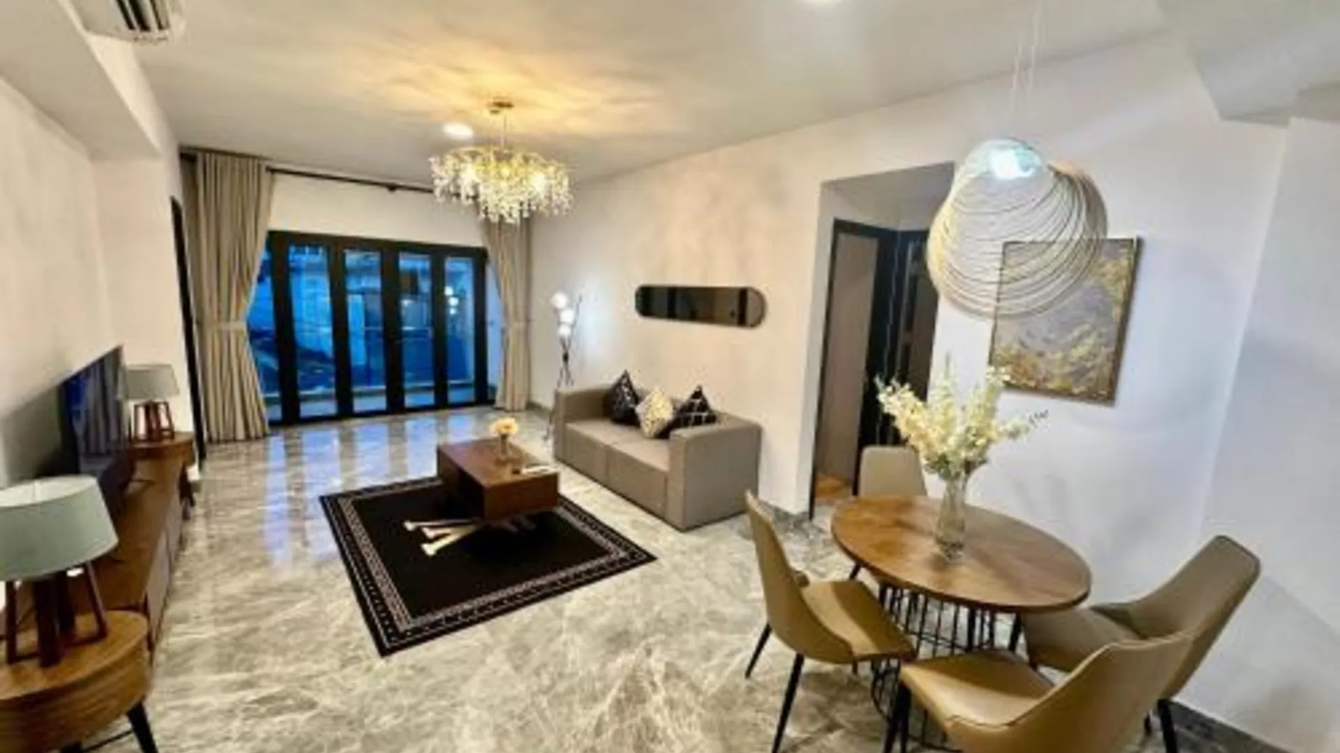 호치민 D1 멘션 - 제니티 럭셔리 아파트먼트-사이공 센터 5성급 게스트하우스 수영장