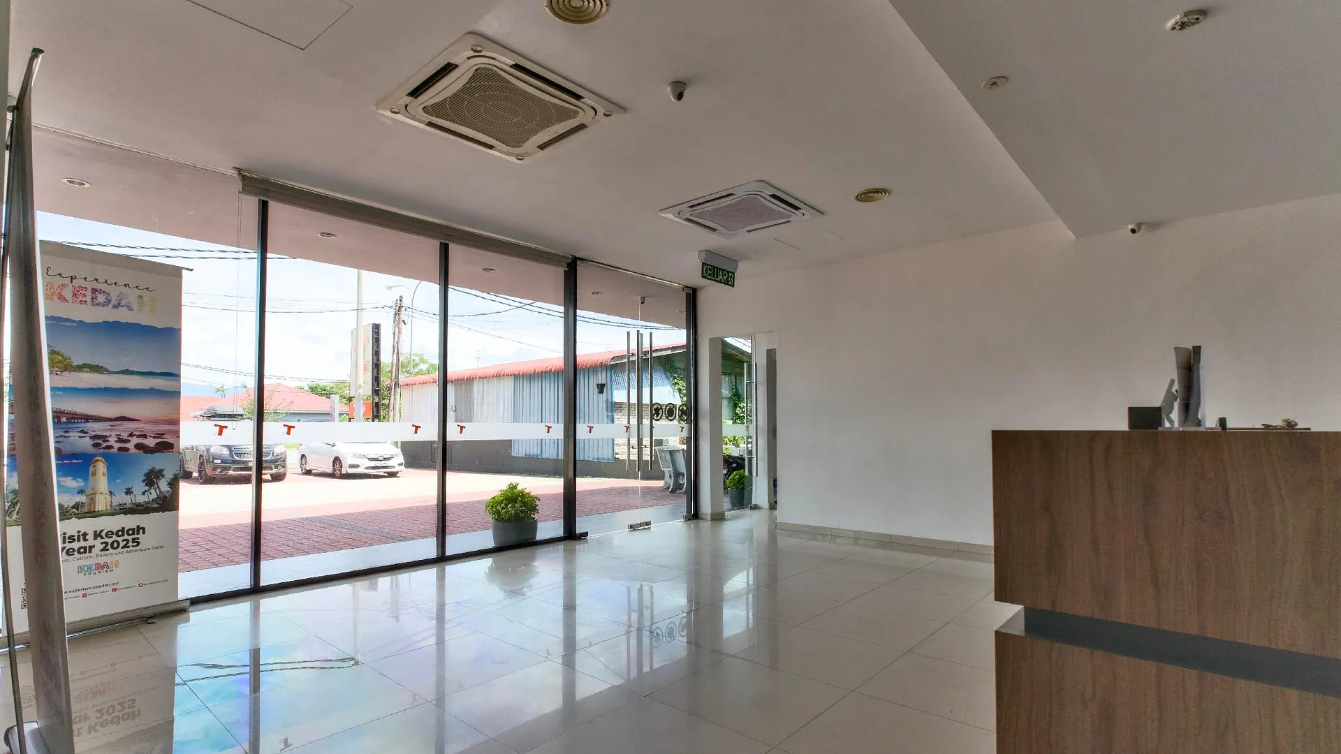 창룬 티 호텔 창룬 2성급 호텔 전망