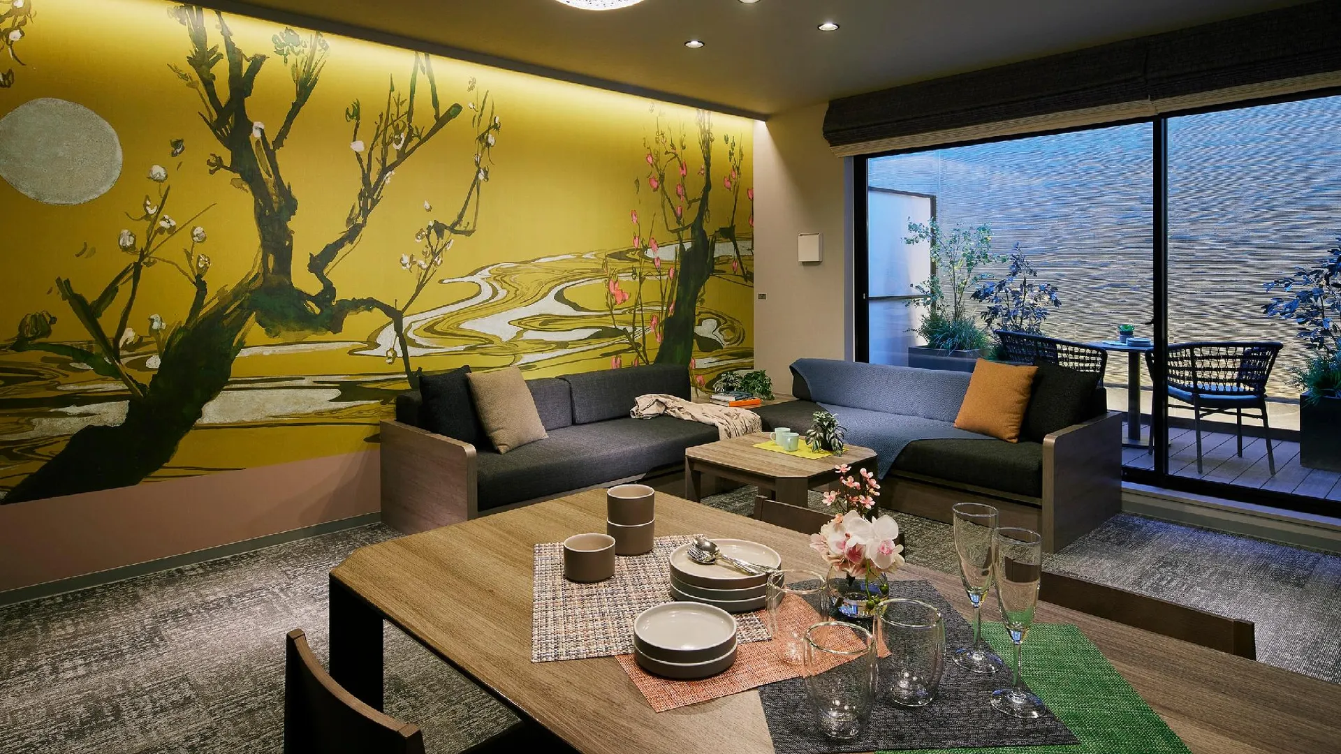 교토 미나미 기온 3성급 호텔 객실