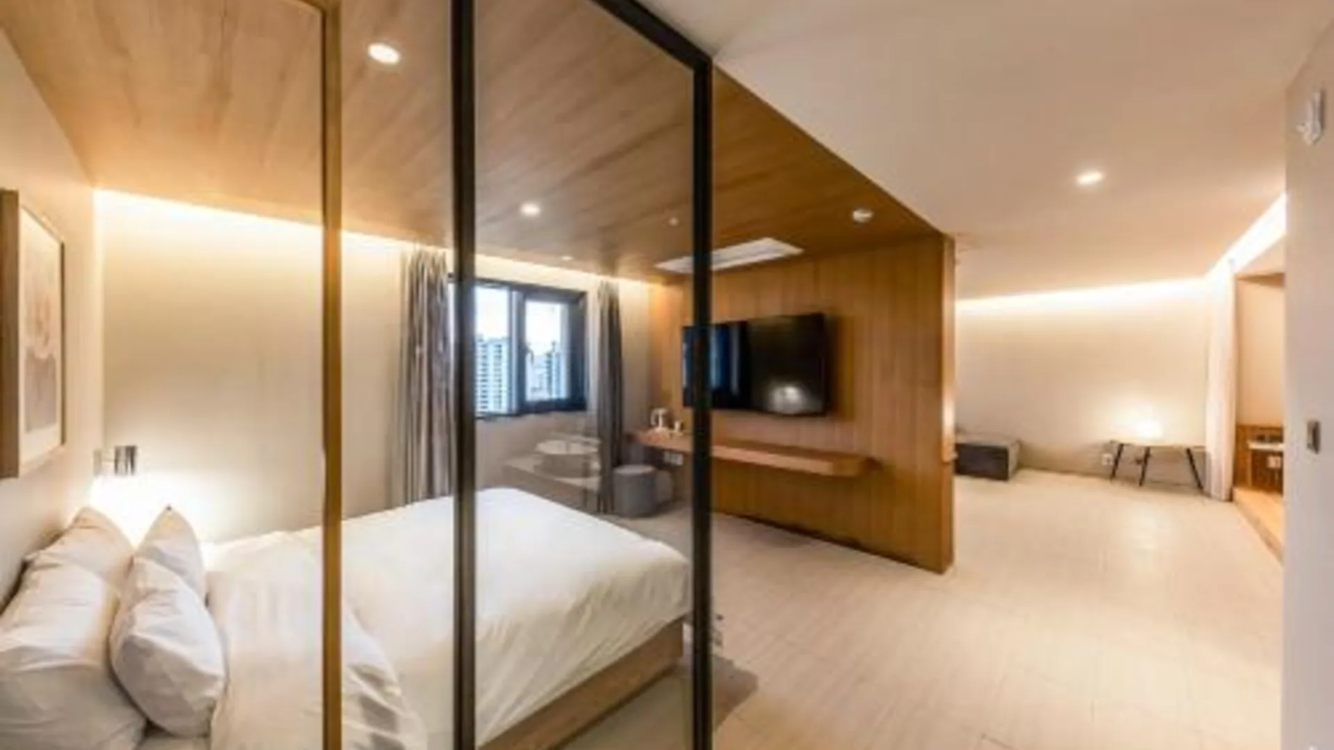 울산 Brown-Dot Hotel Ulsan Sincheon 2성급 호텔 스위트룸