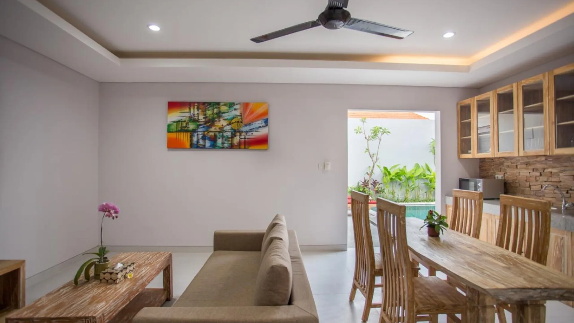 발리 더 아완다리 빌라 스미냑 5성급 호텔 수영장