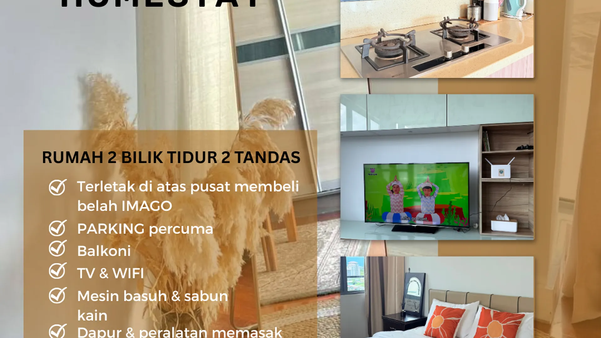 코타키나발루 시티 센터의  (m², 침실 2개, 프라이빗 욕실 2개) 4성급 싱글룸 객실