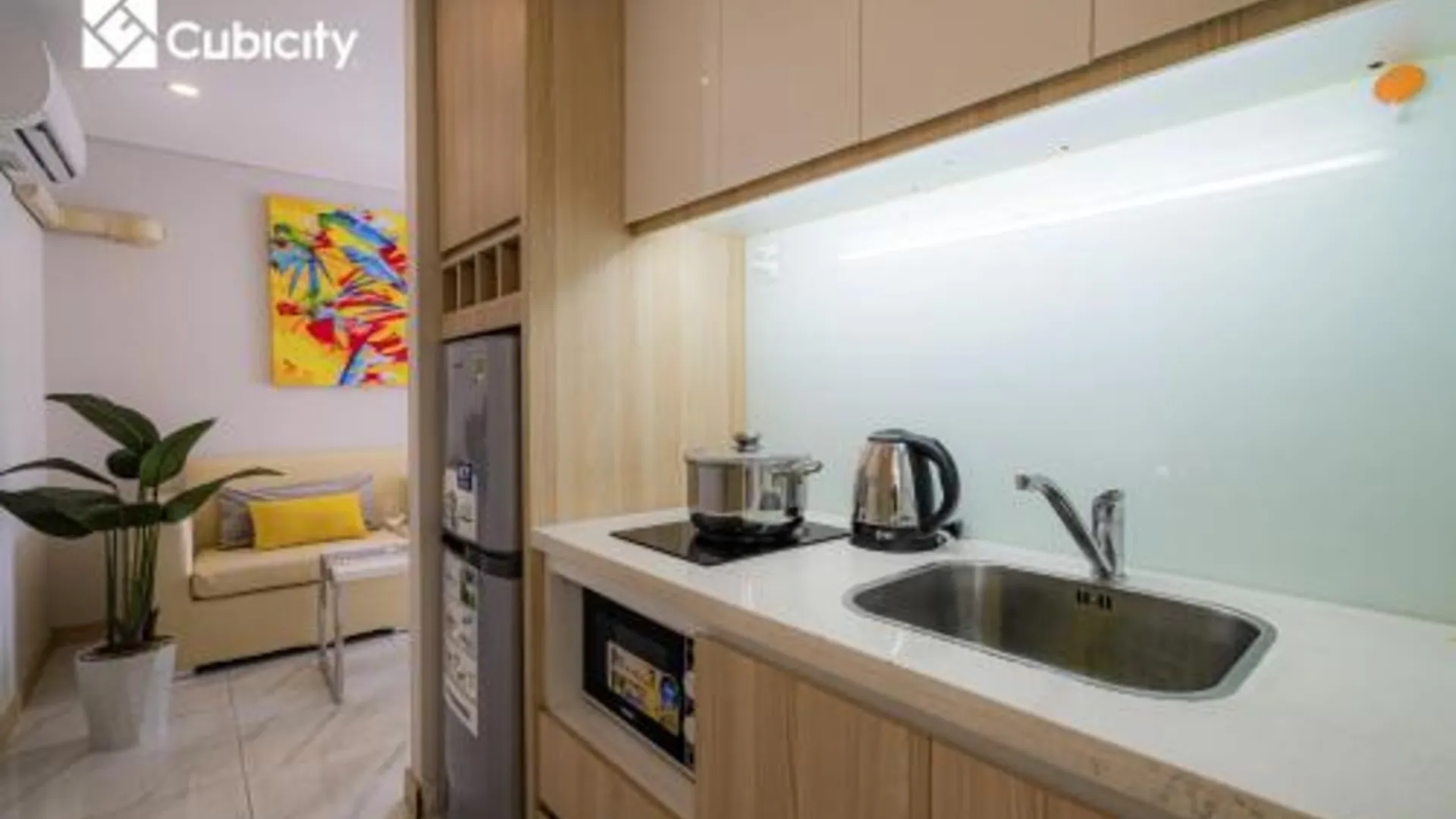 호치민 큐비시티 히든 하우스 4성급 호텔 전망