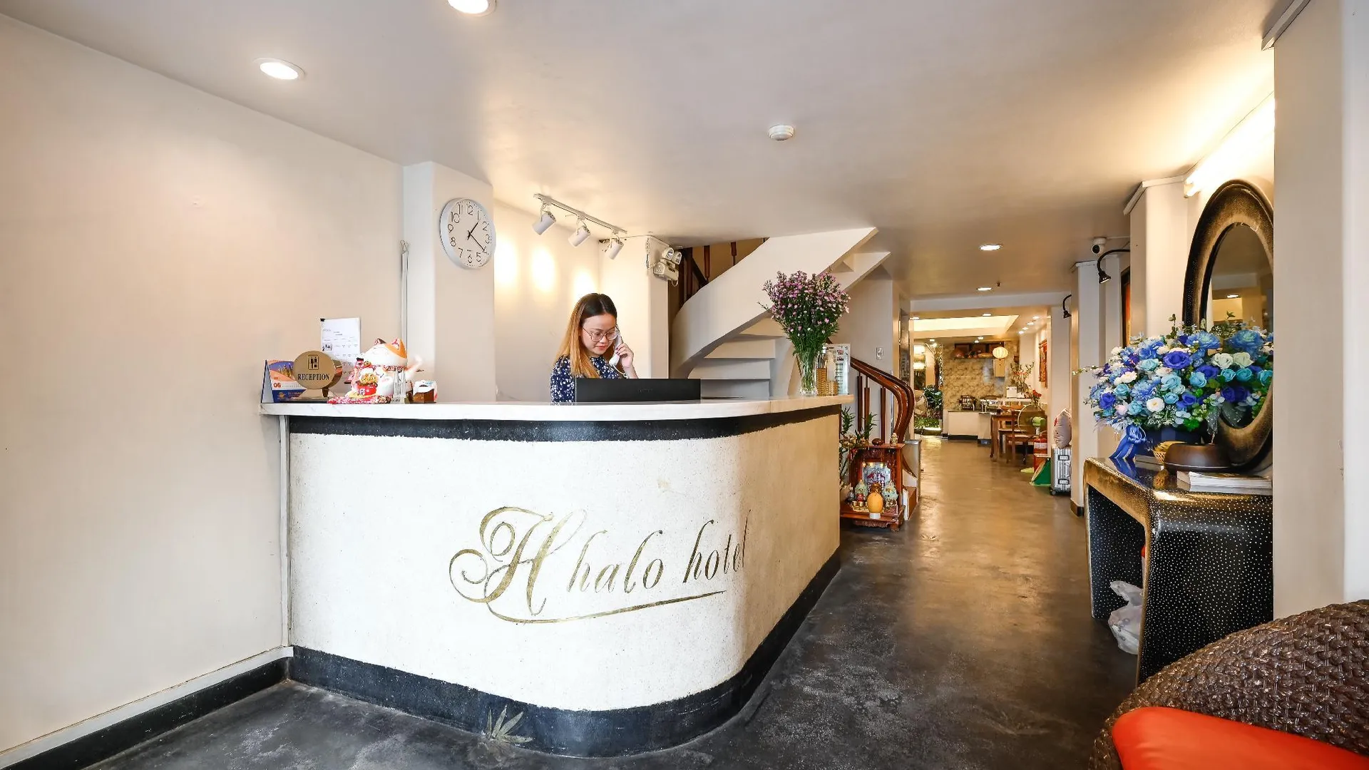 호치민 할로 부티크 벤탄 호텔 2성급 호텔 레스토랑