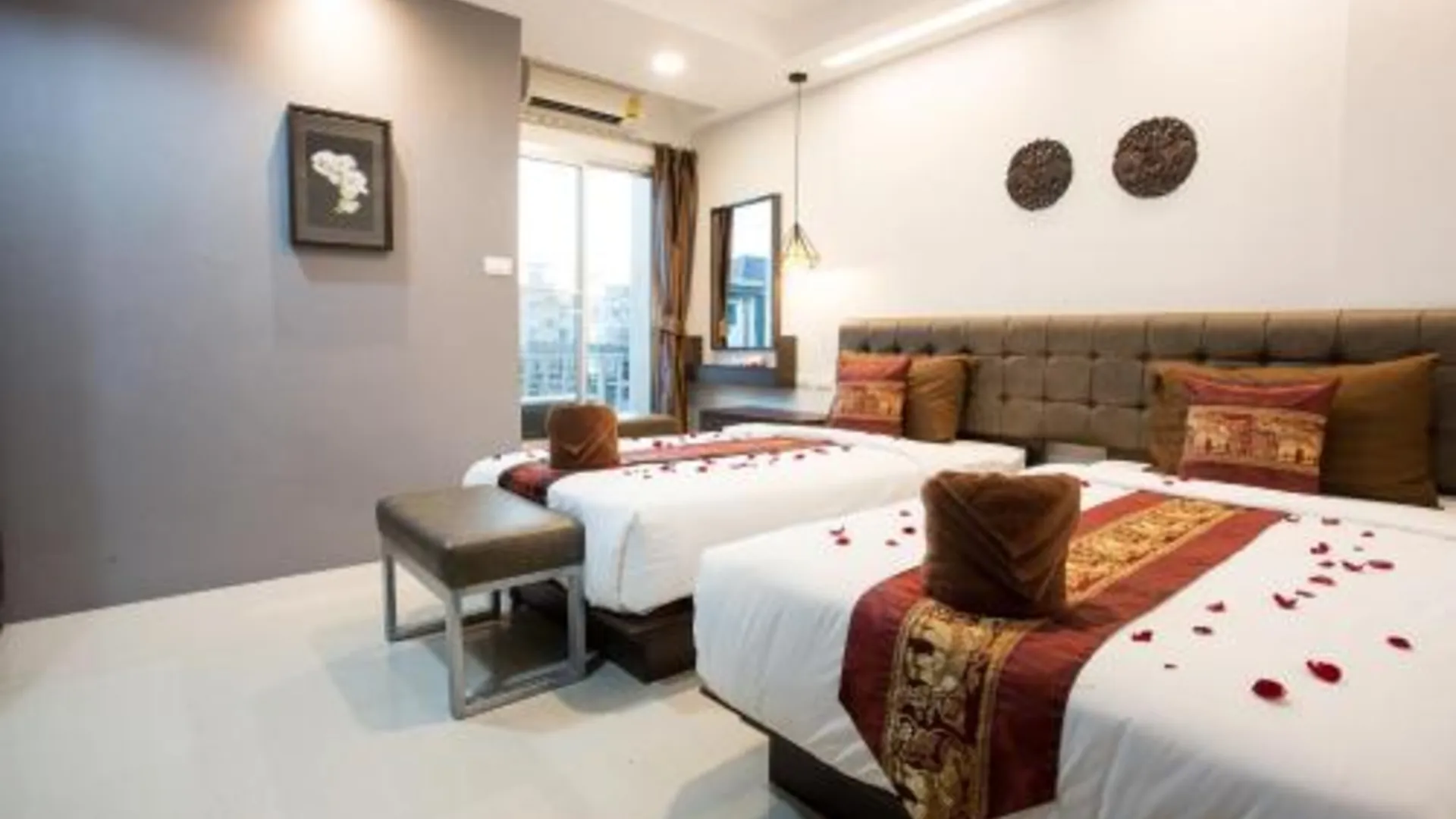 방콕 퐁사콘 부티크 리조트 3성급 호텔 전망