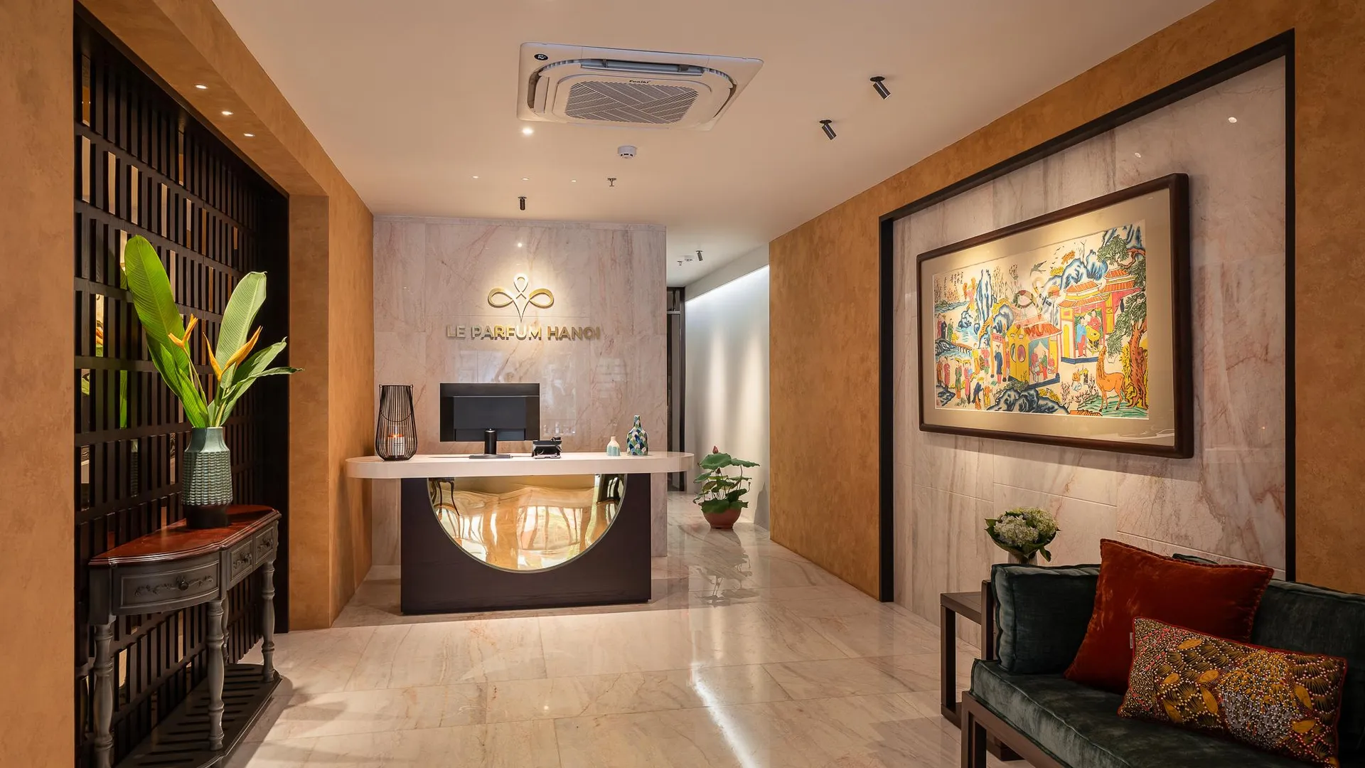 하노이 르 퍼퓸 아파트먼트 앤 호텔 4성급 호텔 로비