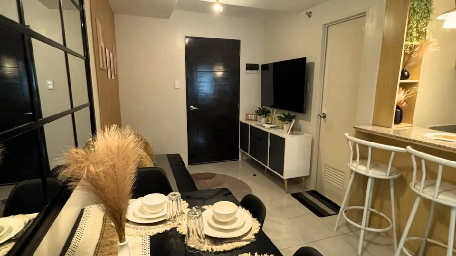 세부 카삼바간의 아파트먼트 (30.6m², 침실 2개, 프라이빗 욕실 1개) 2성급 싱글룸 전망