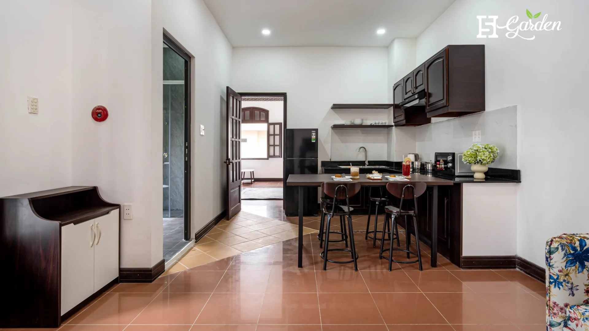 호치민 5H 가든 3성급 호텔 레스토랑