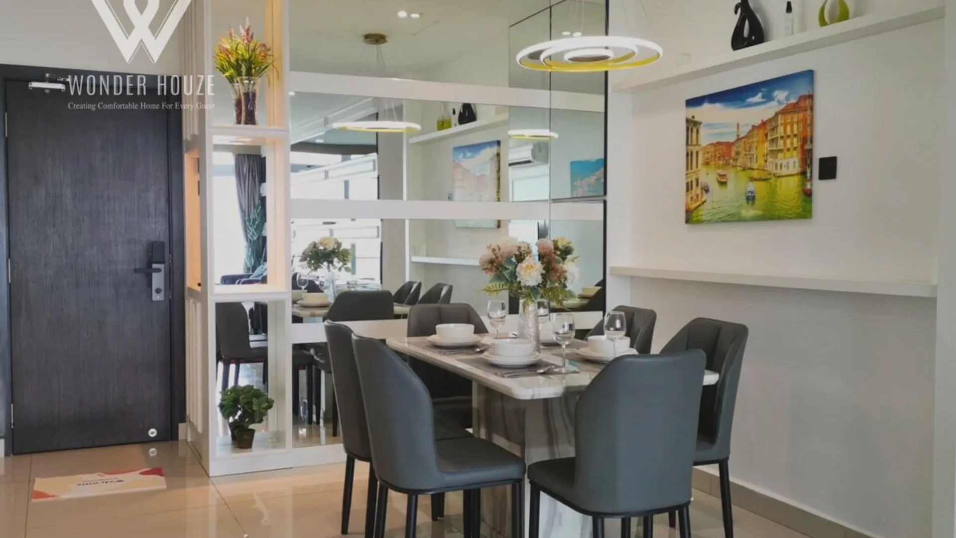 조호바루 / 조호르바루 조호바루의 프라이빗 하우스 (m², 침실 2개, 프라이빗 욕실 2개) 4성급 게스트하우스 레스토랑