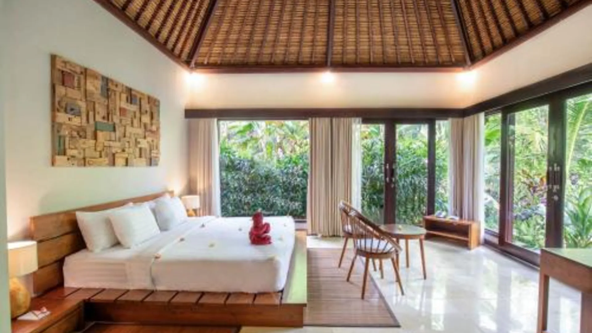 발리 수아라 에어 빌라스 3성급 호텔 전망