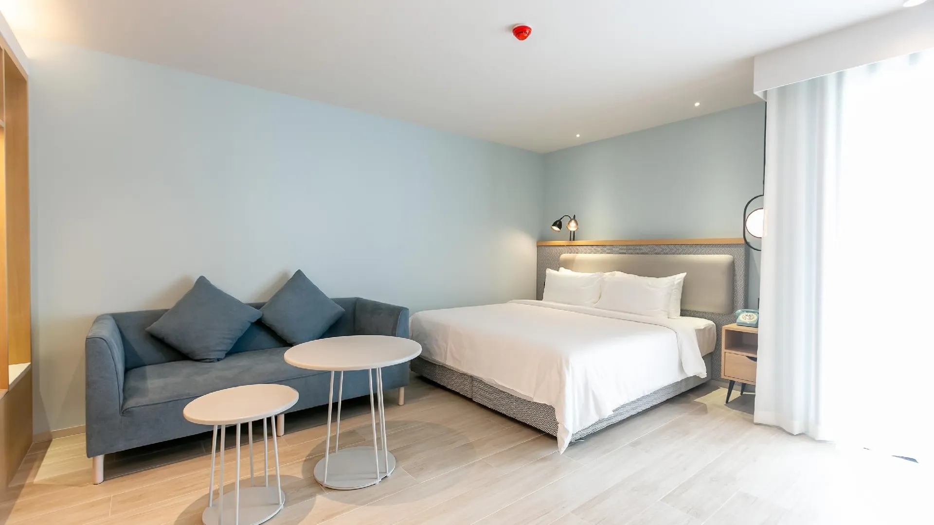 방콕 더 사샤 아파트호텔 통로 4성급 호텔 객실