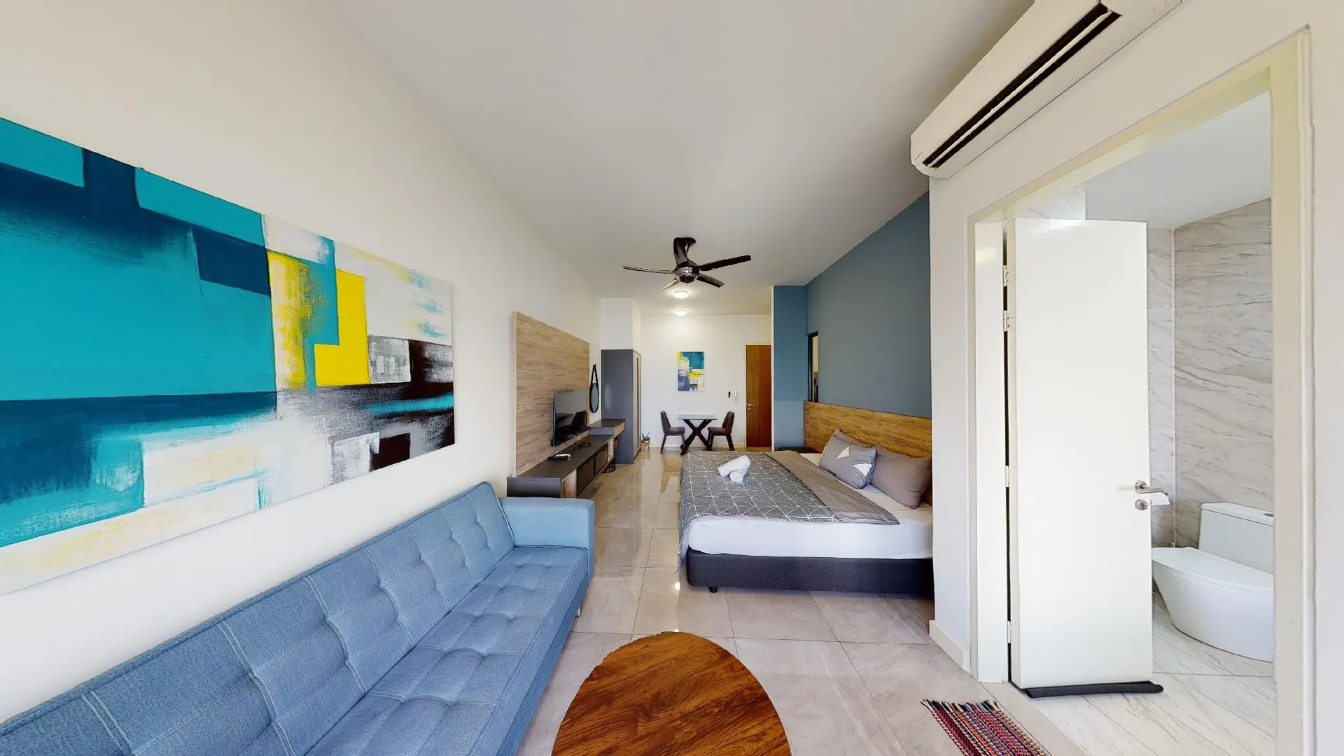 말라카 멜라카 라야의 스튜디오 아파트먼트 (50m², 프라이빗 욕실 1개) 4성급 싱글룸 스위트룸