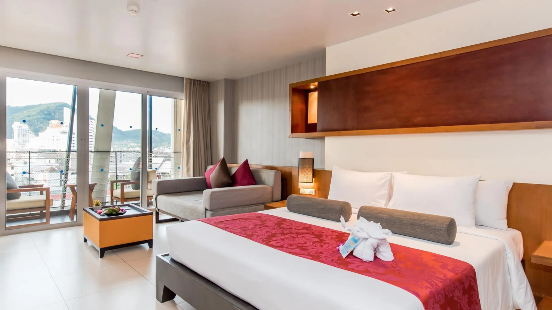 푸켓 애슐리 허브 호텔 파통 4성급 호텔 전망