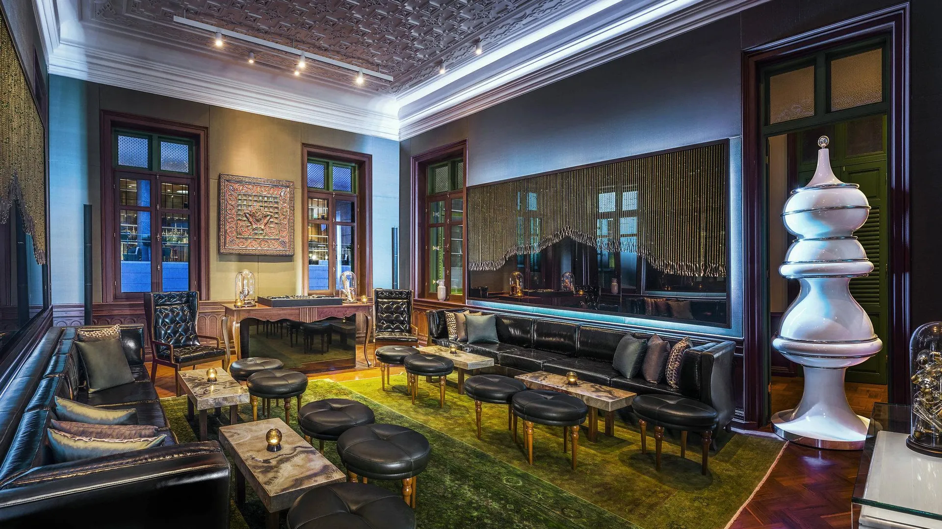 방콕 W 방콕 5성급 호텔 레스토랑