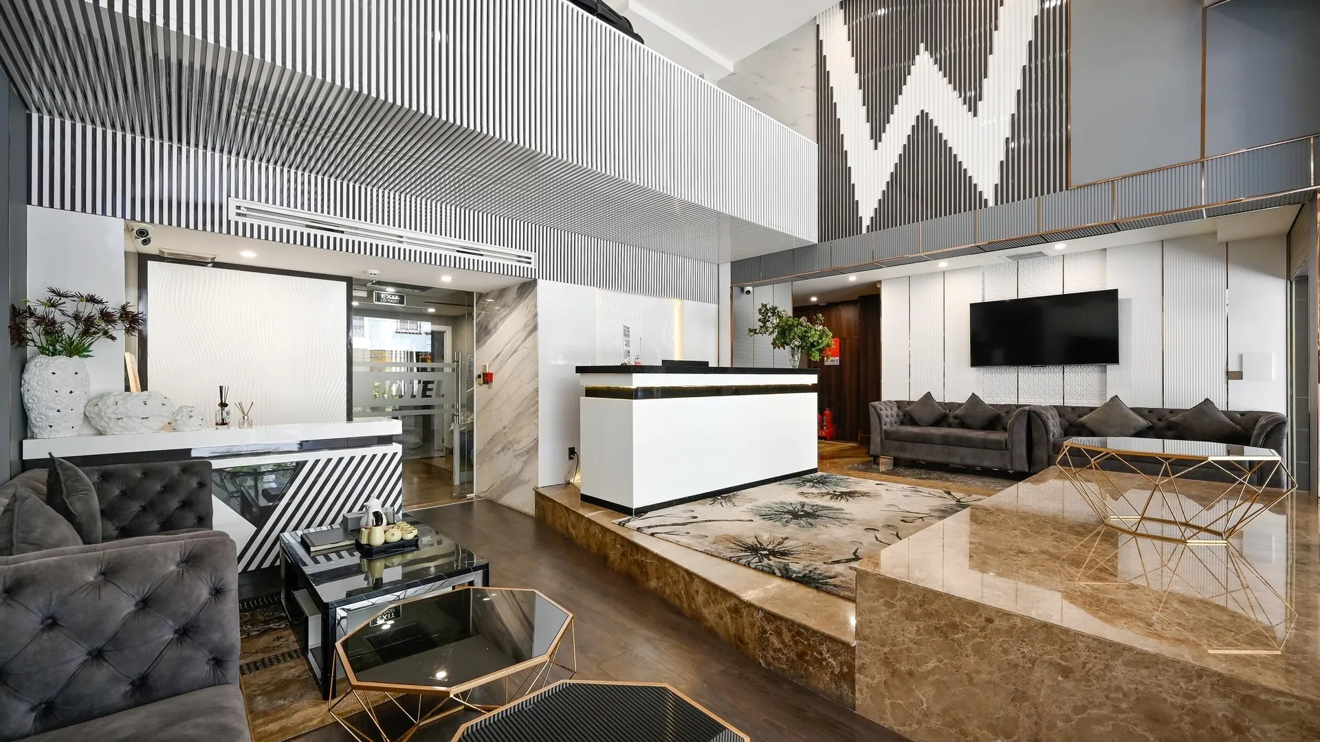 호치민 더 문 1 호텔 3성급 호텔 객실