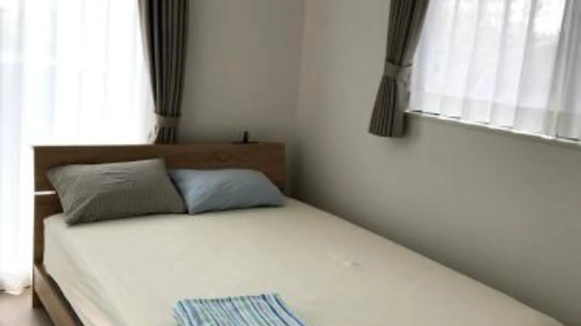 오키나와 본섬 Blue House 2성급 싱글룸 외관