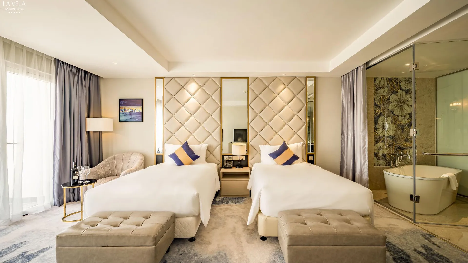 호치민 라 벨라 사이공 호텔 5성급 호텔 스위트룸