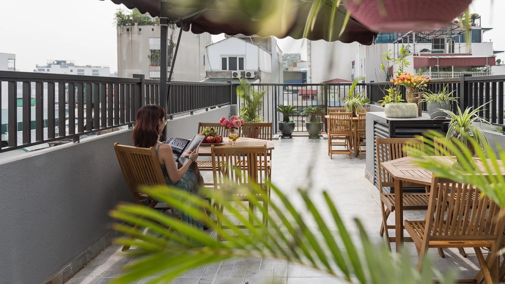 하노이 나르키소스 2 호텔 앤 아파트먼트 3성급 호텔 전망