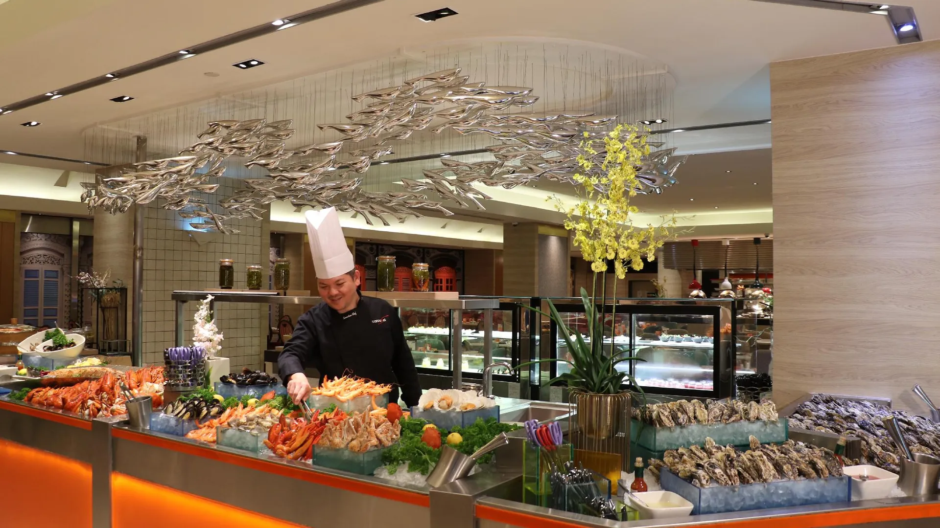 싱가포르 로얄 플라자 온 스코트 호텔 4성급 호텔 레스토랑