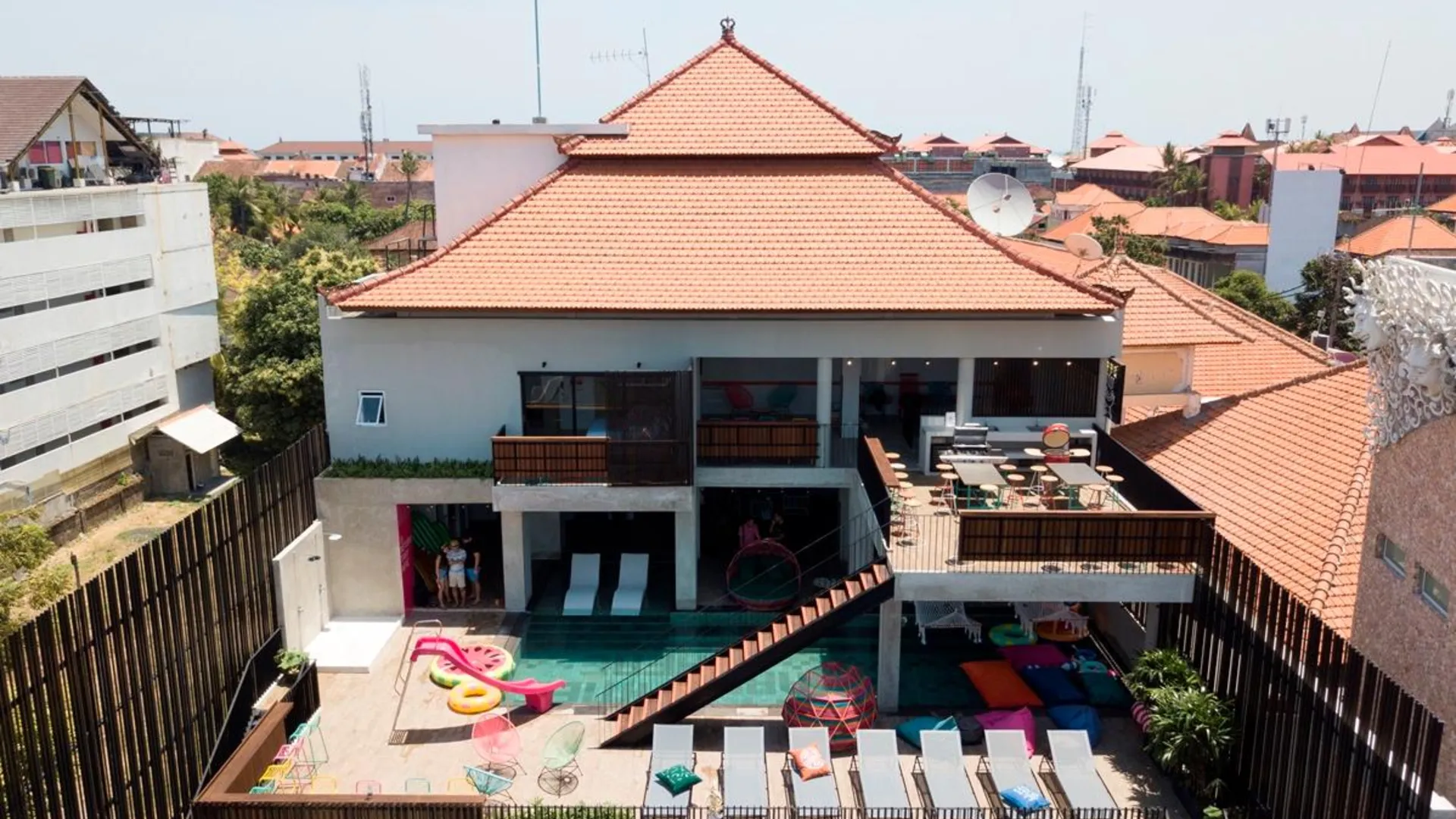 발리 카라 카라 인 3성급 호텔 레스토랑