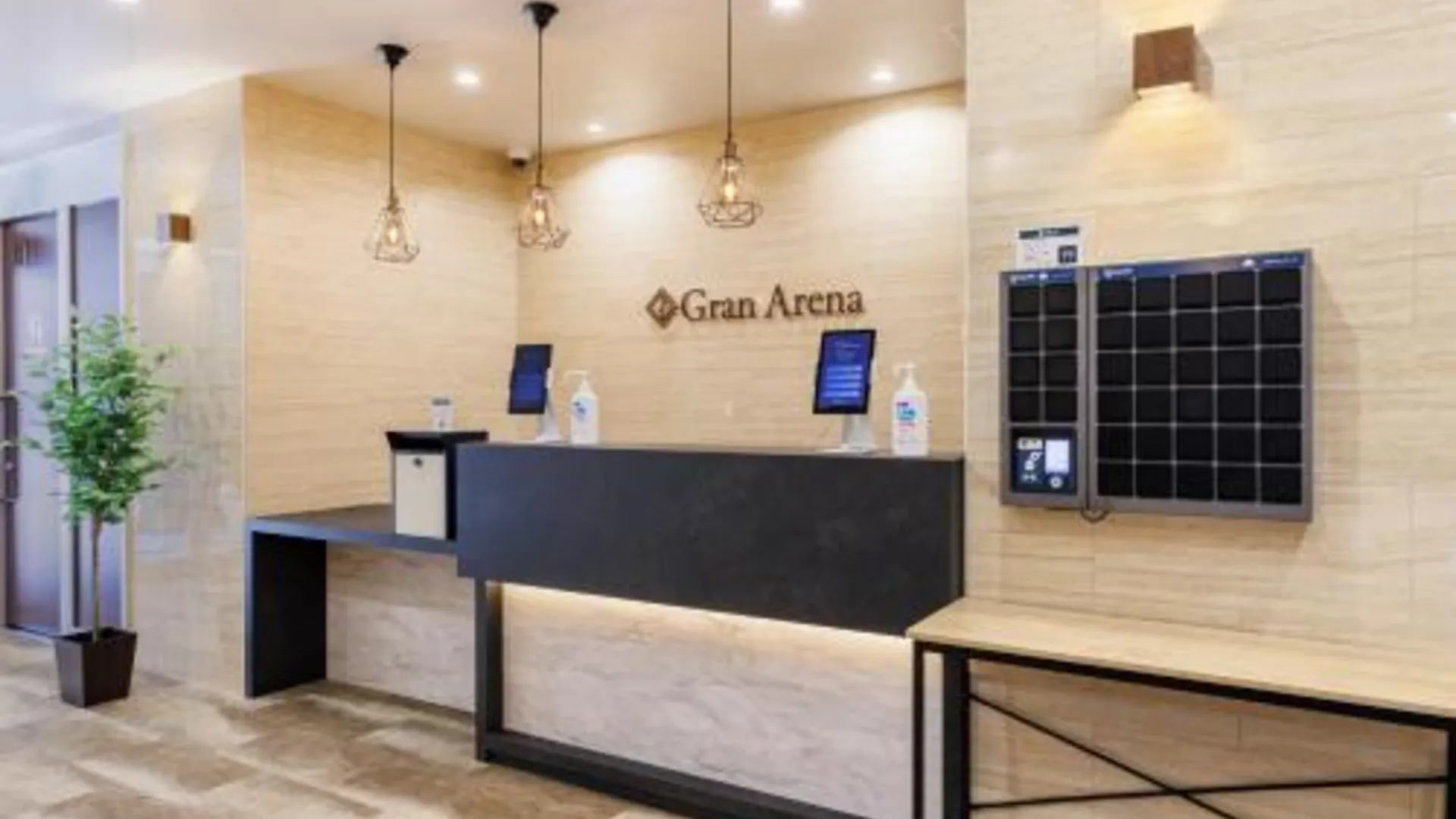 오키나와 본섬 호텔 그랑 아레나 3성급 호텔 로비