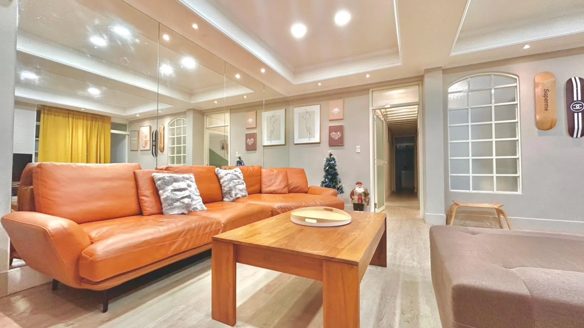 타이베이 다안 구의 프라이빗 하우스 (132m², 침실 4개, 프라이빗 욕실 2개) 3성급 싱글룸 부대시설