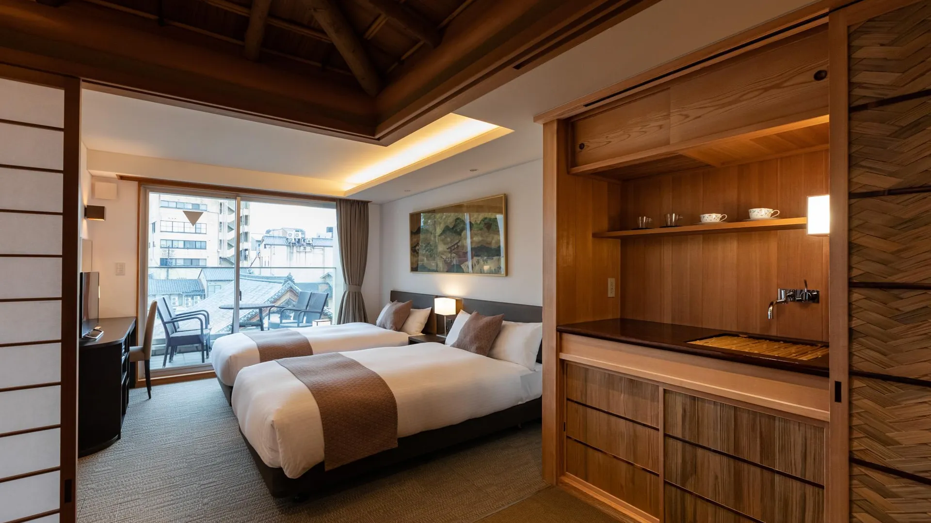 교토 린 기온 하나토로 4성급 호텔 스위트룸