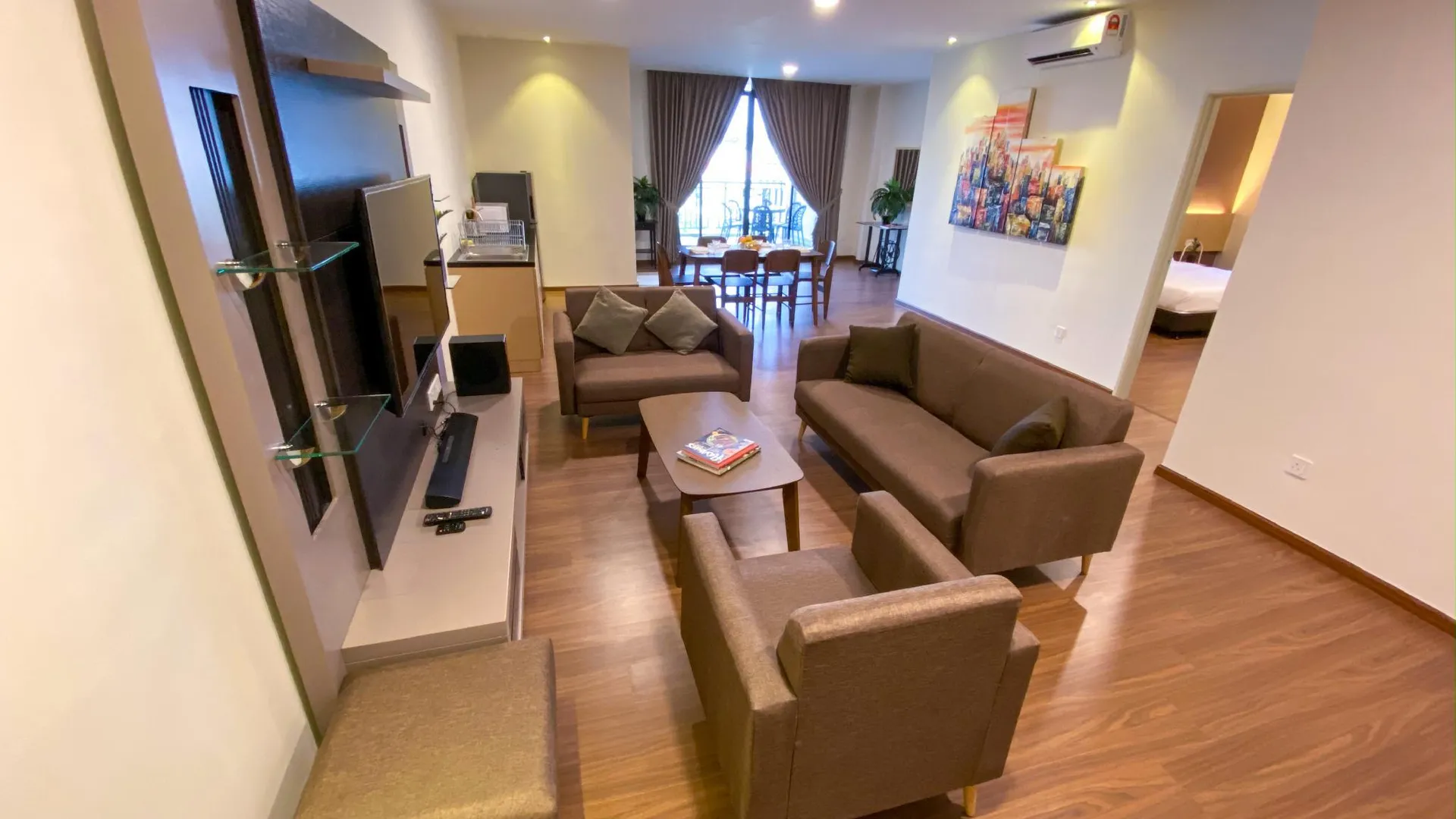 말라카 The Waterfront Apartments A201 3성급 싱글룸 로비