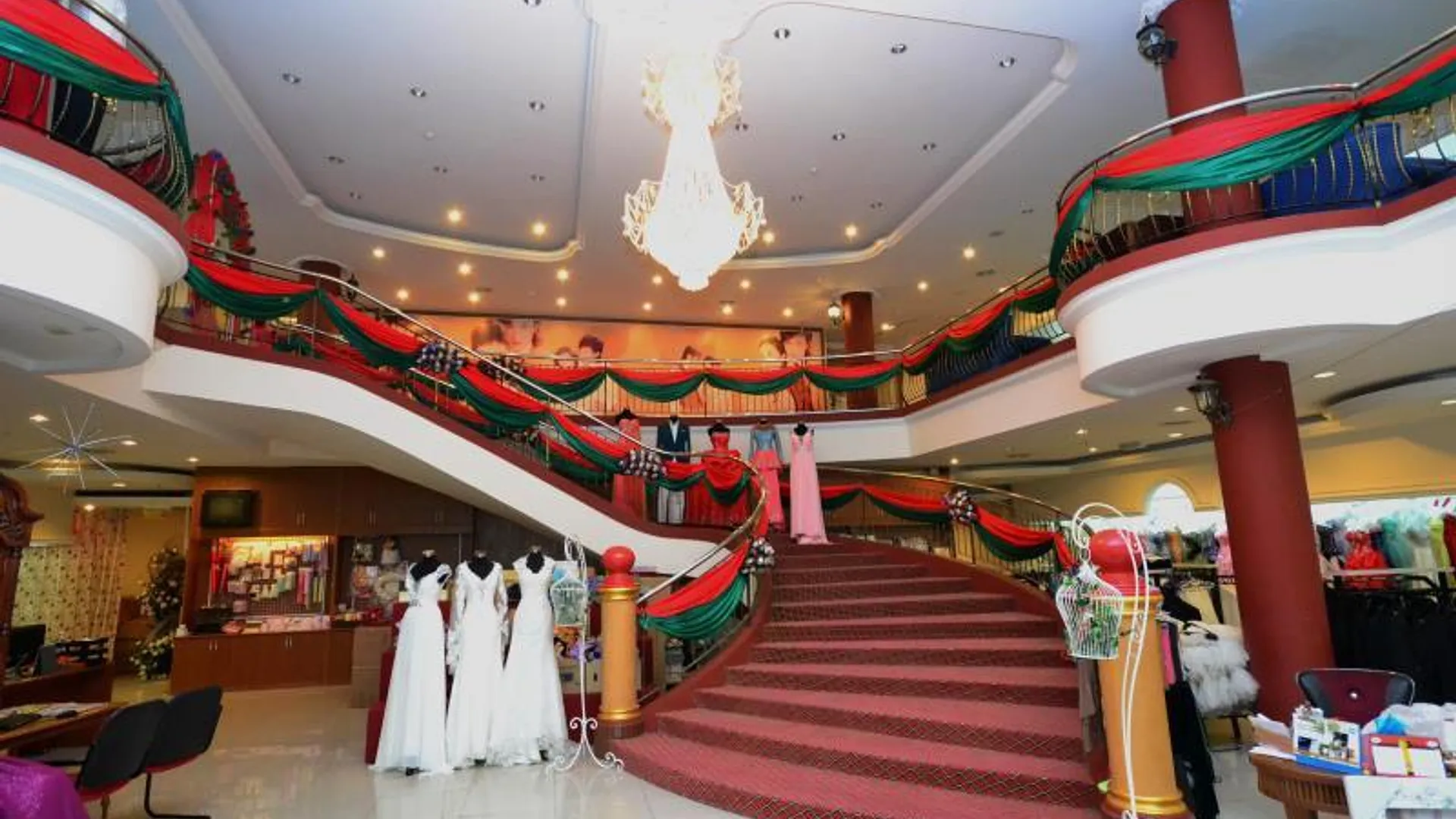 코타키나발루 랑빈 호텔 2성급 호텔 로비