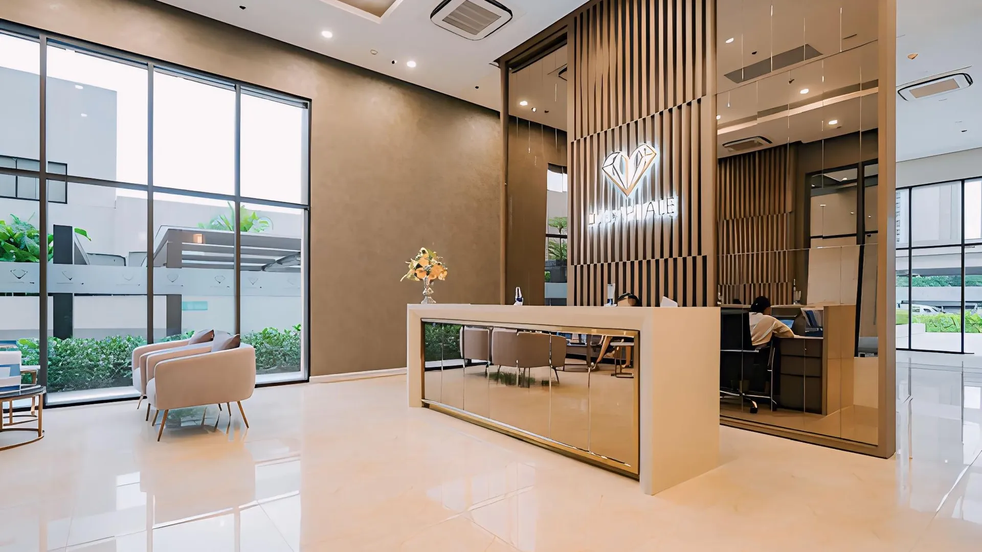 하노이 디캐피탈레 - 페리아 홈즈 5성급 게스트하우스 로비