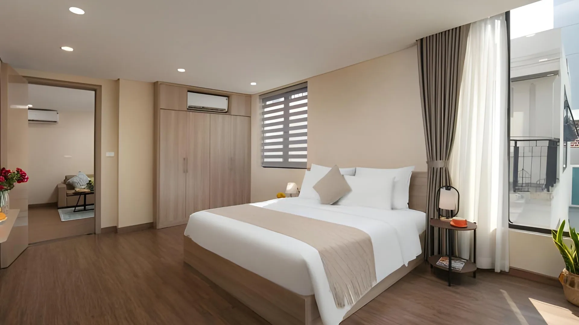 하노이 후지 호텔 앤 아파트먼트 카우자이 2성급 호텔 스위트룸