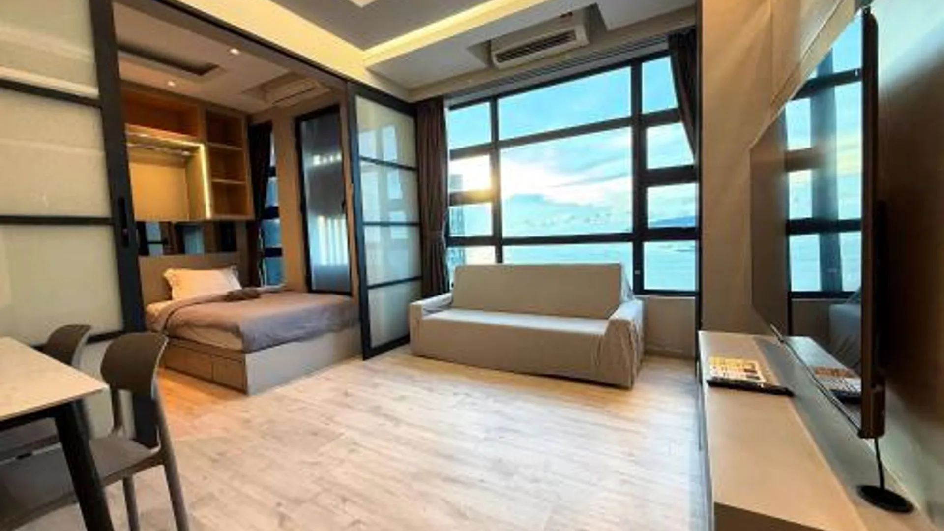 코타키나발루 중심 업무 지구 (CBD)의 아파트먼트 (51m², 침실 2개, 프라이빗 욕실 1개) 4성급 게스트하우스 로비