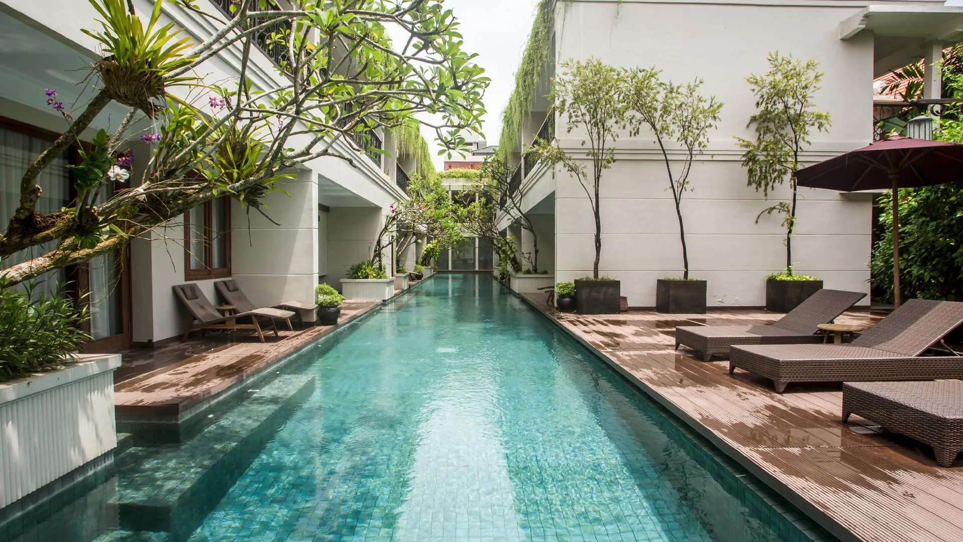 발리 세민야크 라군 올 스위츠 호텔 3성급 호텔 객실