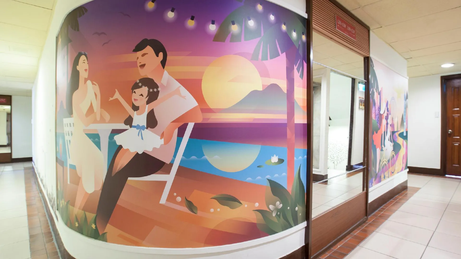 타이베이 티 화 호텔 2성급 호텔 로비