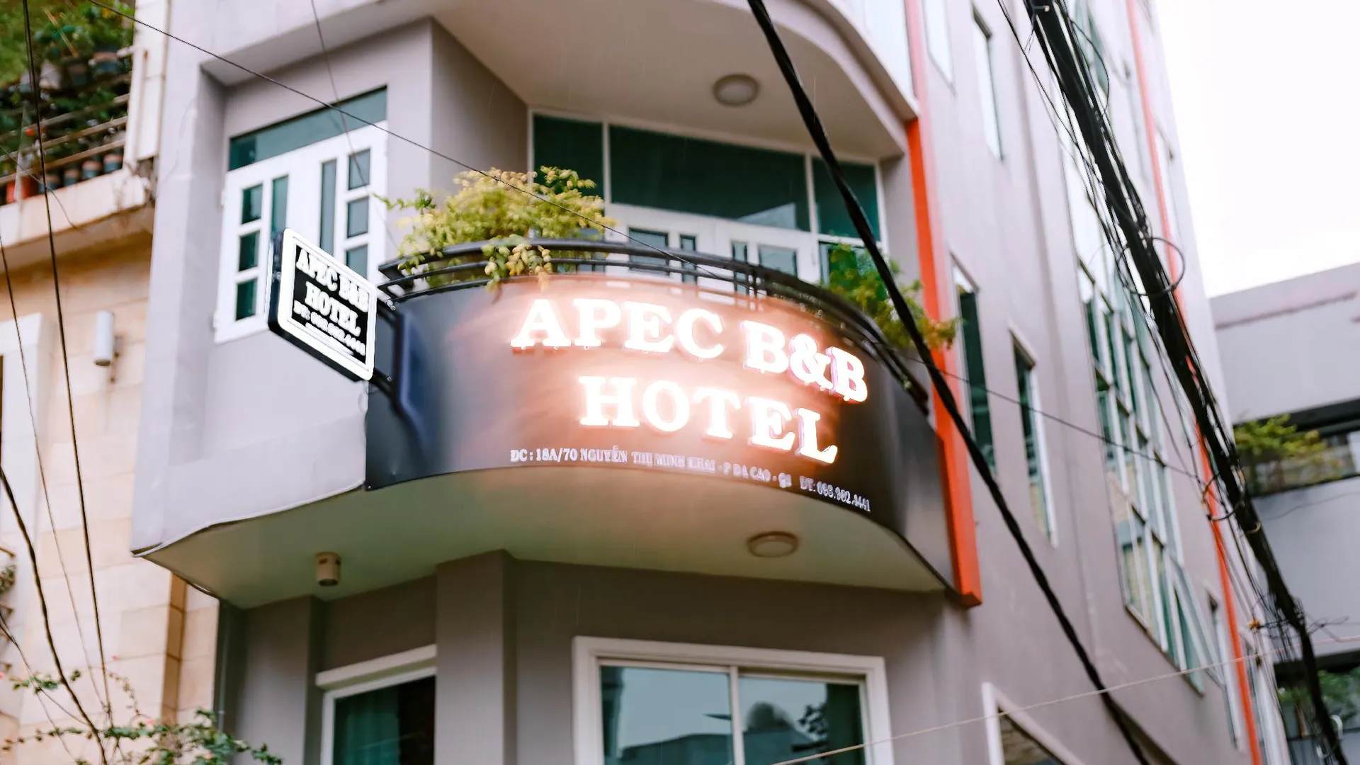 호치민 APEC BnB 호텔 1성급 호텔 전망