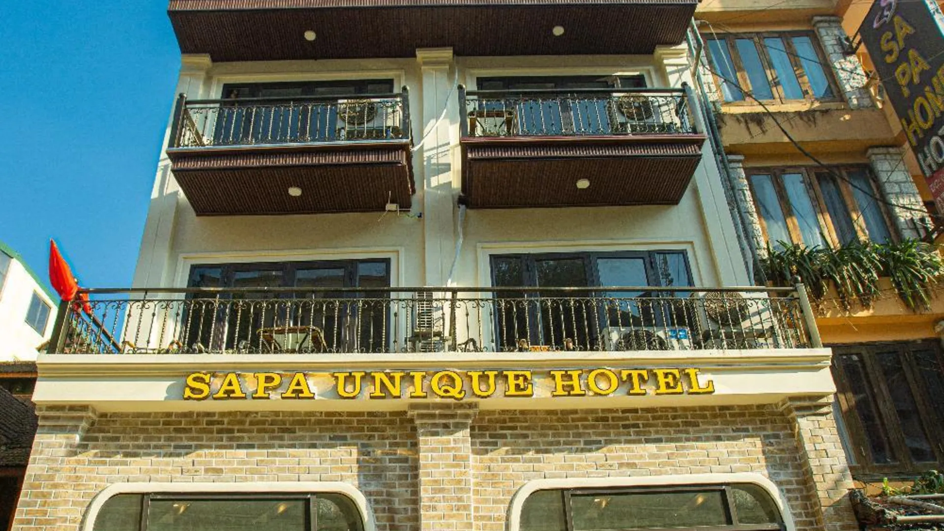 사파 사파 유니크 호텔 3성급 호텔 레스토랑