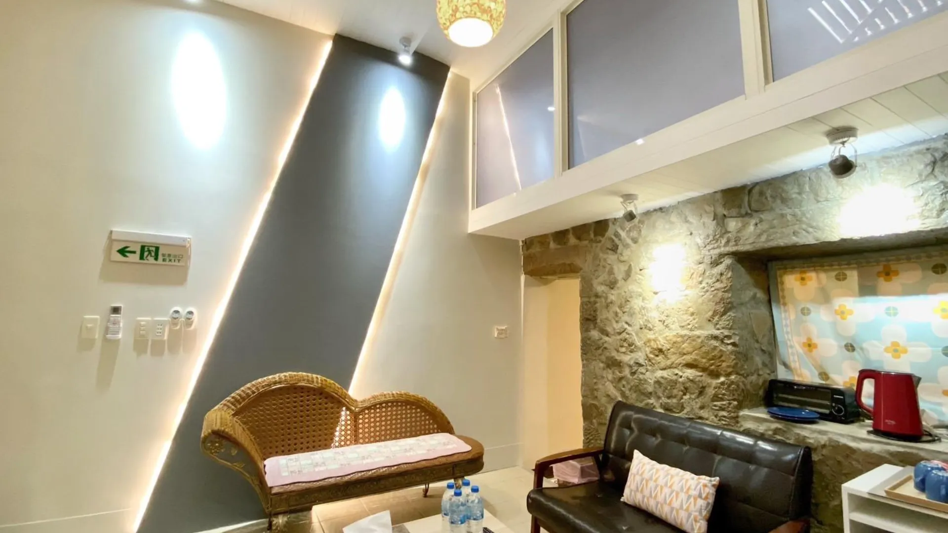 타이베이 지우펀의 프라이빗 하우스 (30m², 침실 1개, 프라이빗 욕실 1개) 3성급 싱글룸 전망