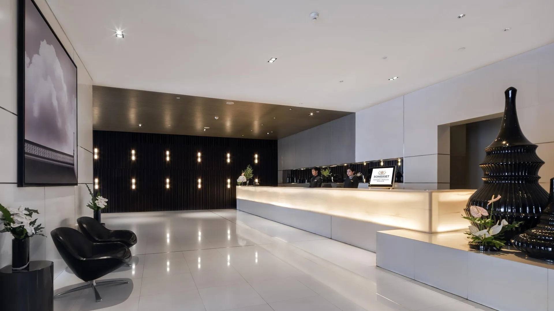 방콕 서머셋 수쿰빗 통로 방콕 4성급 호텔 외관