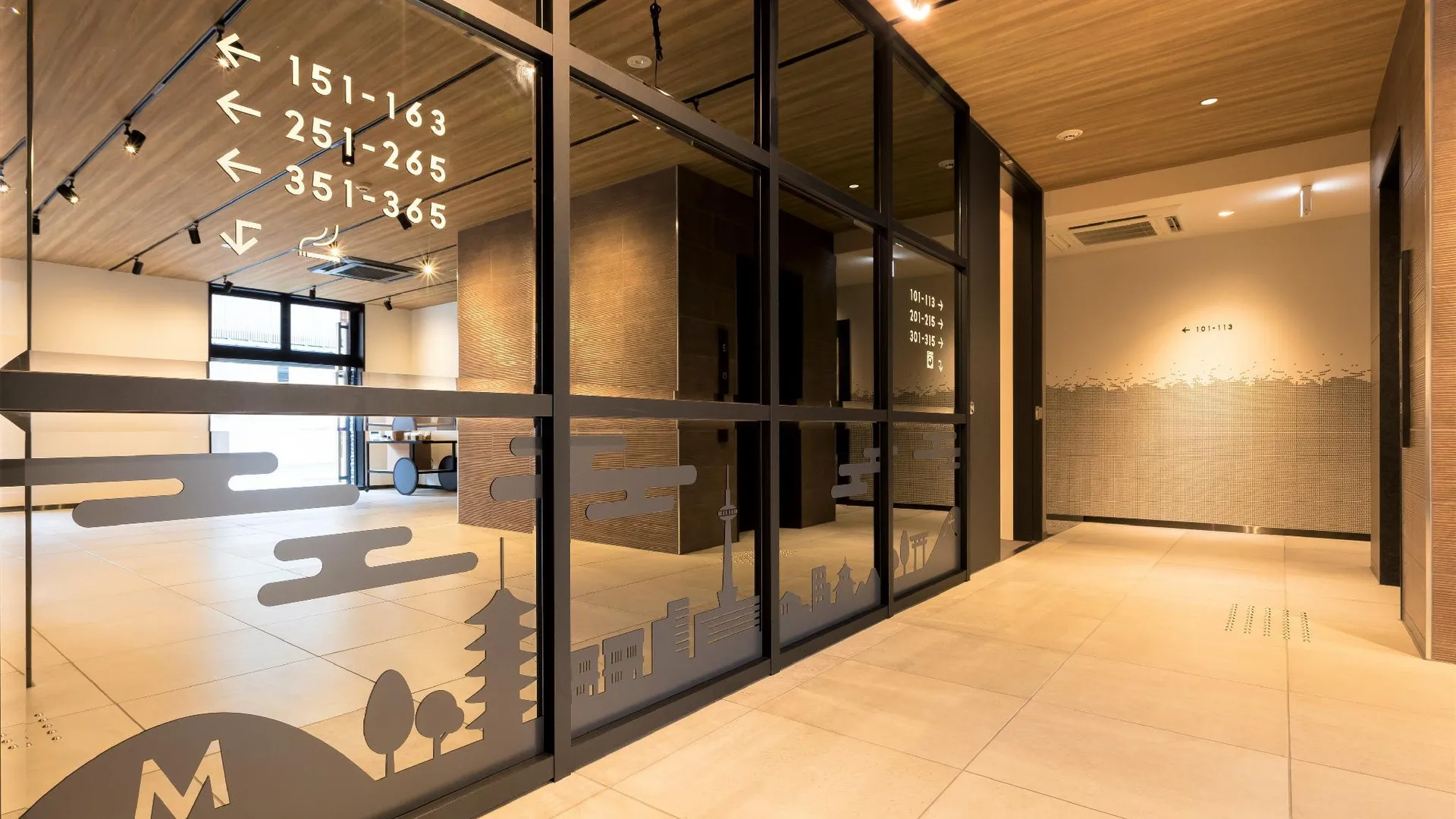 교토 엠스 호텔 산조 오미야 3성급 호텔 로비