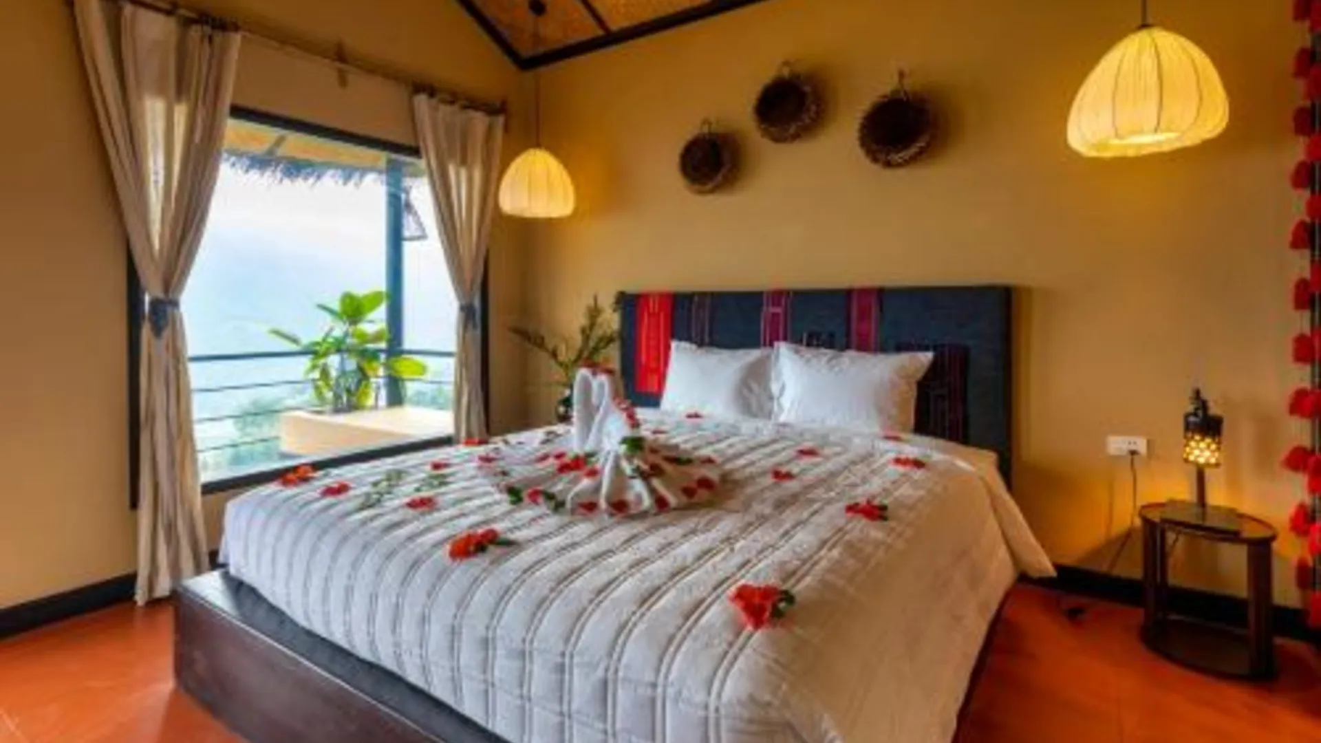 사파 Sapa Farmstay 4성급 호텔 스위트룸