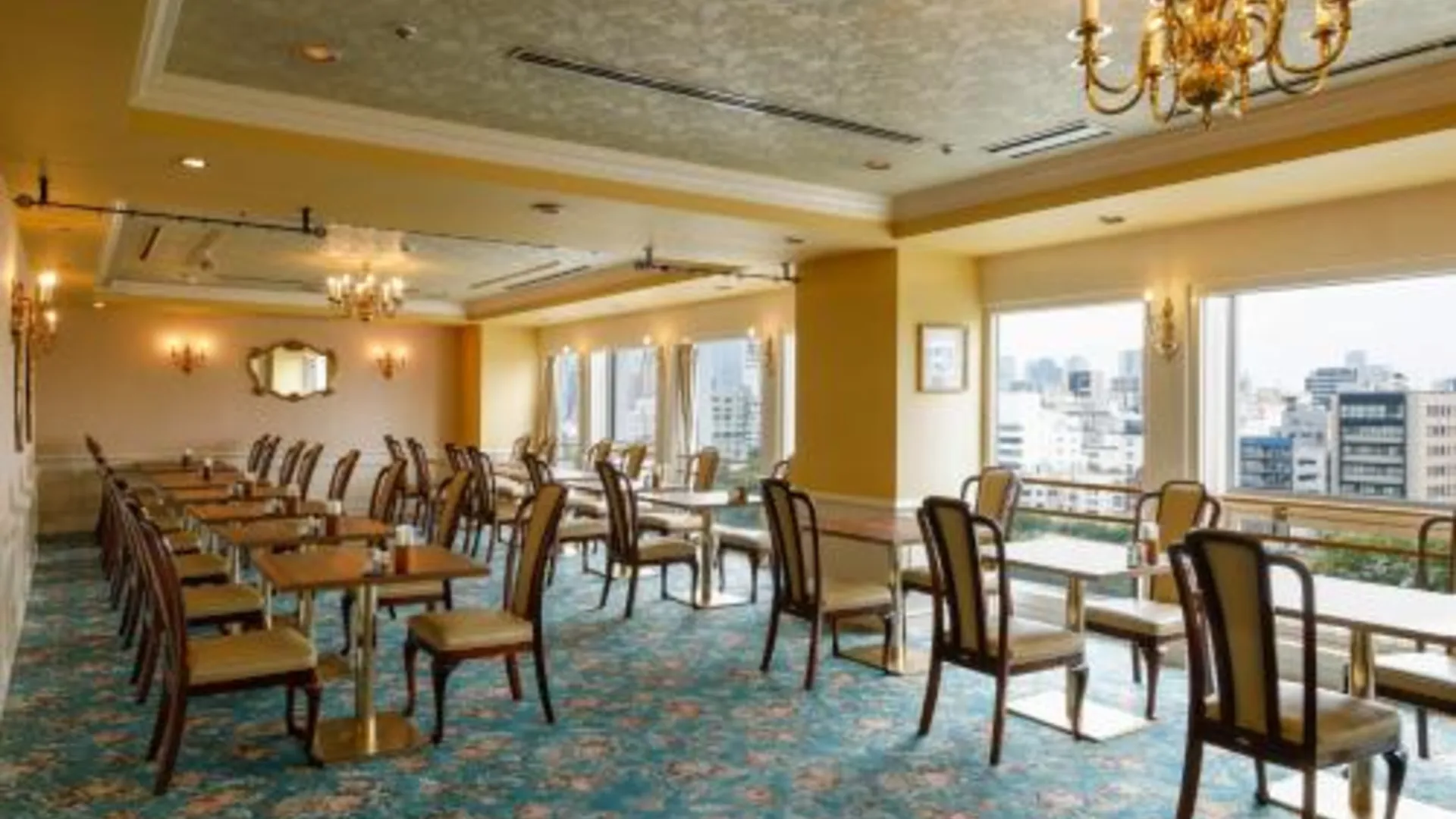 오사카 호텔 오사카 캐슬 4성급 호텔 레스토랑