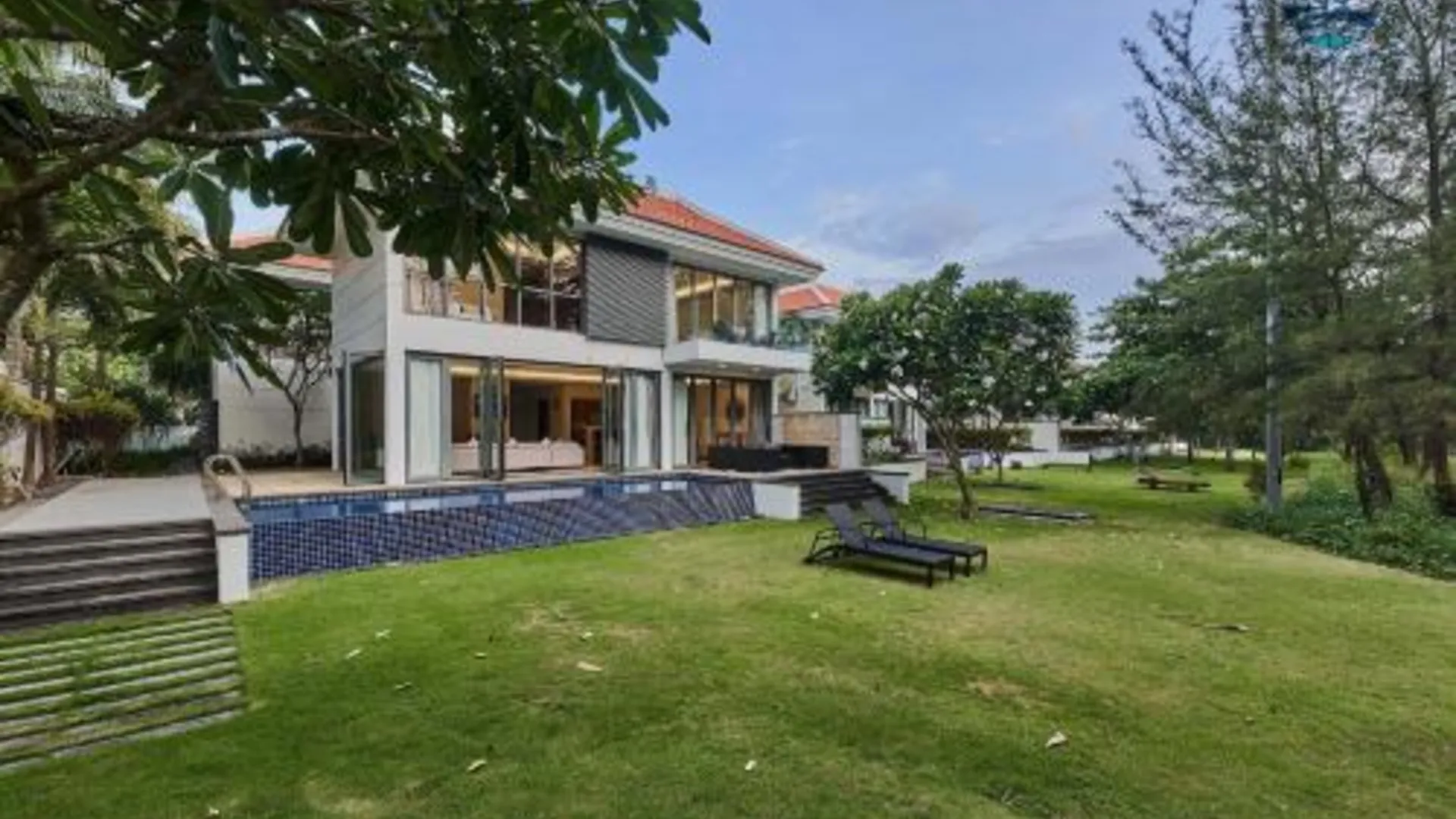 다낭 Emblem Sea 4 Bedroom Villas 4성급 싱글룸 전망