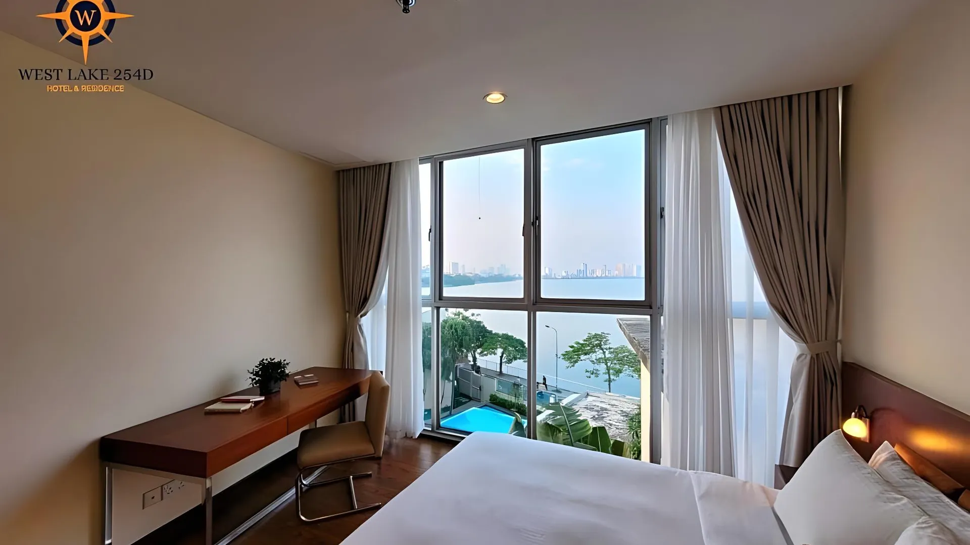 하노이 윌퀘 웨스트레이크 호텔 앤 레지던스 5성급 호텔 전망