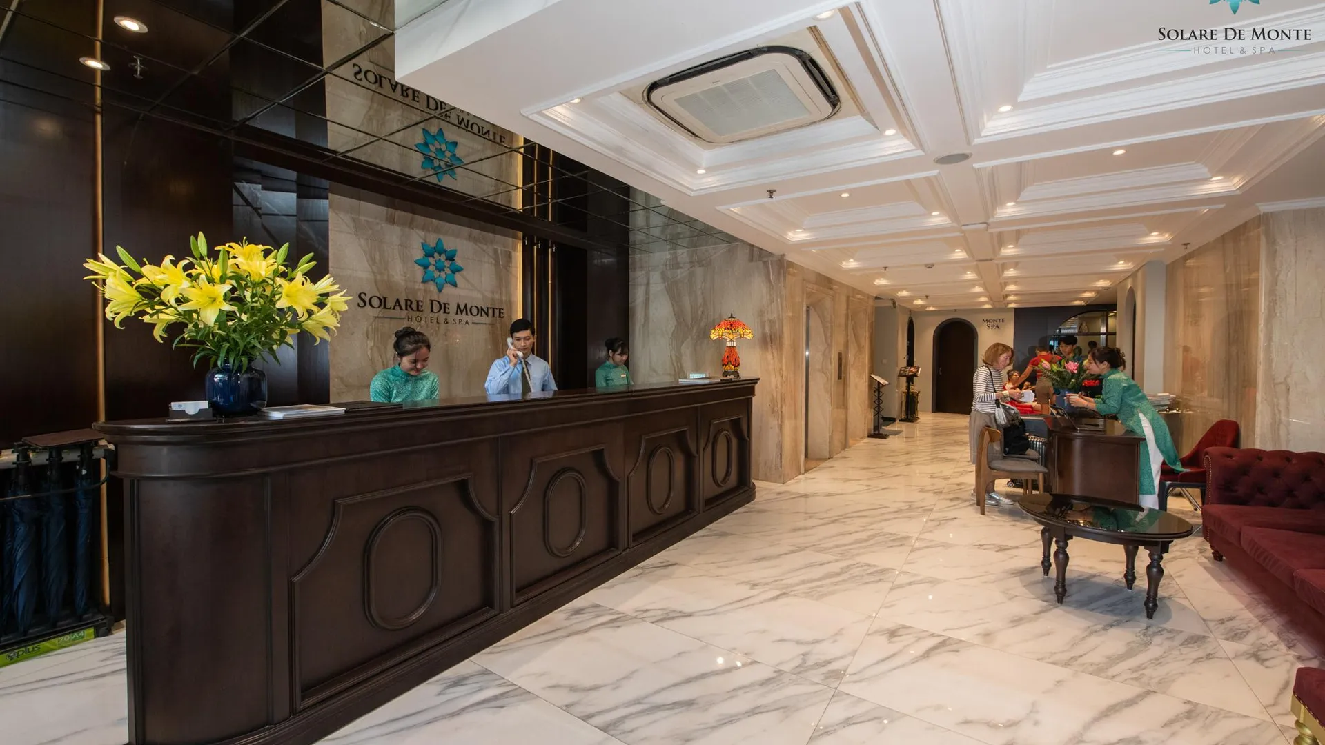 하노이 솔라레 데 몬테 호텔 앤 스파 4성급 호텔 로비