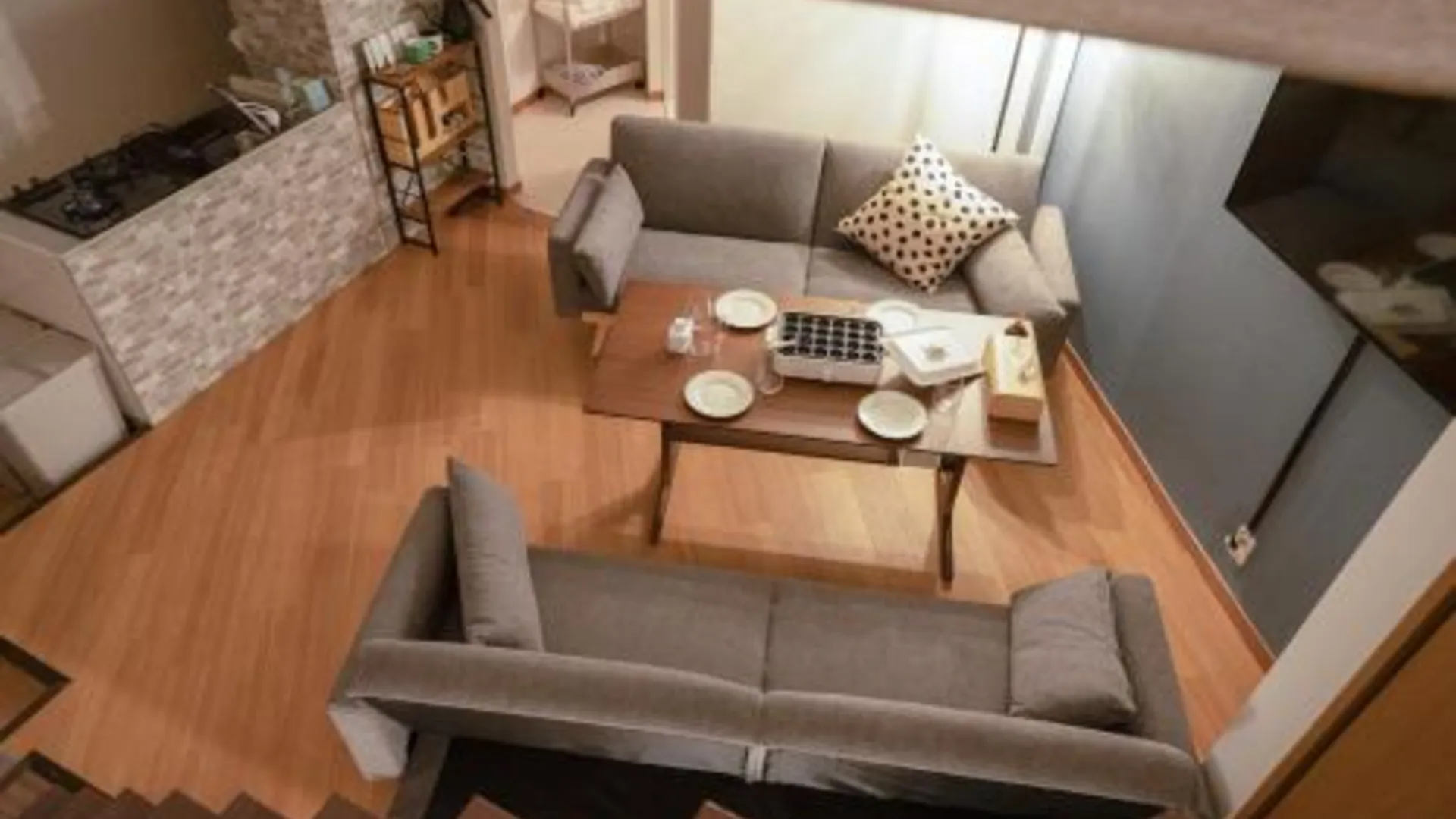 오사카 AsashiobashiBase 3성급 싱글룸 객실